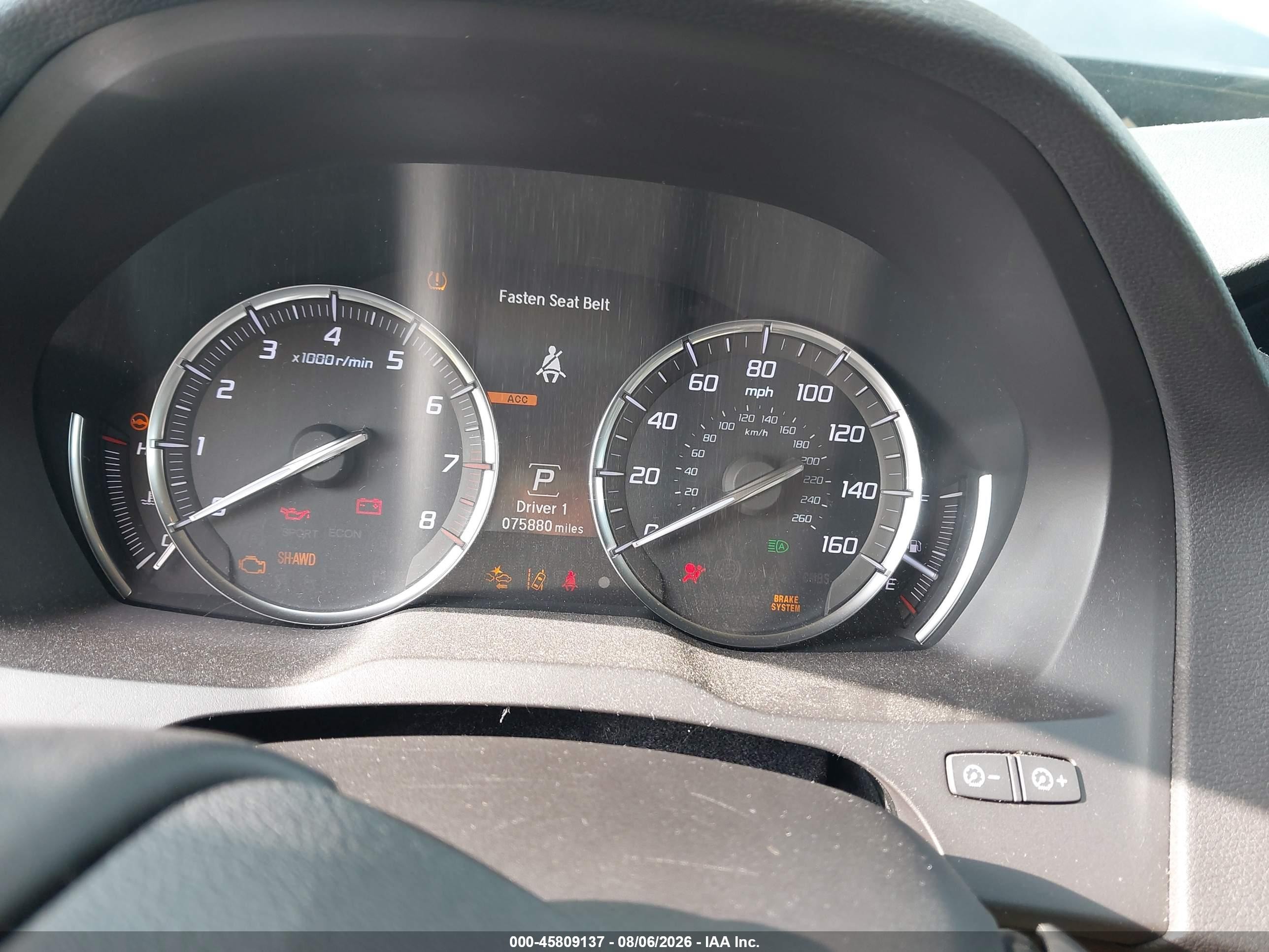 2020 Acura Mdx Technology Package Black vin: 5J8YD4H55LL056776