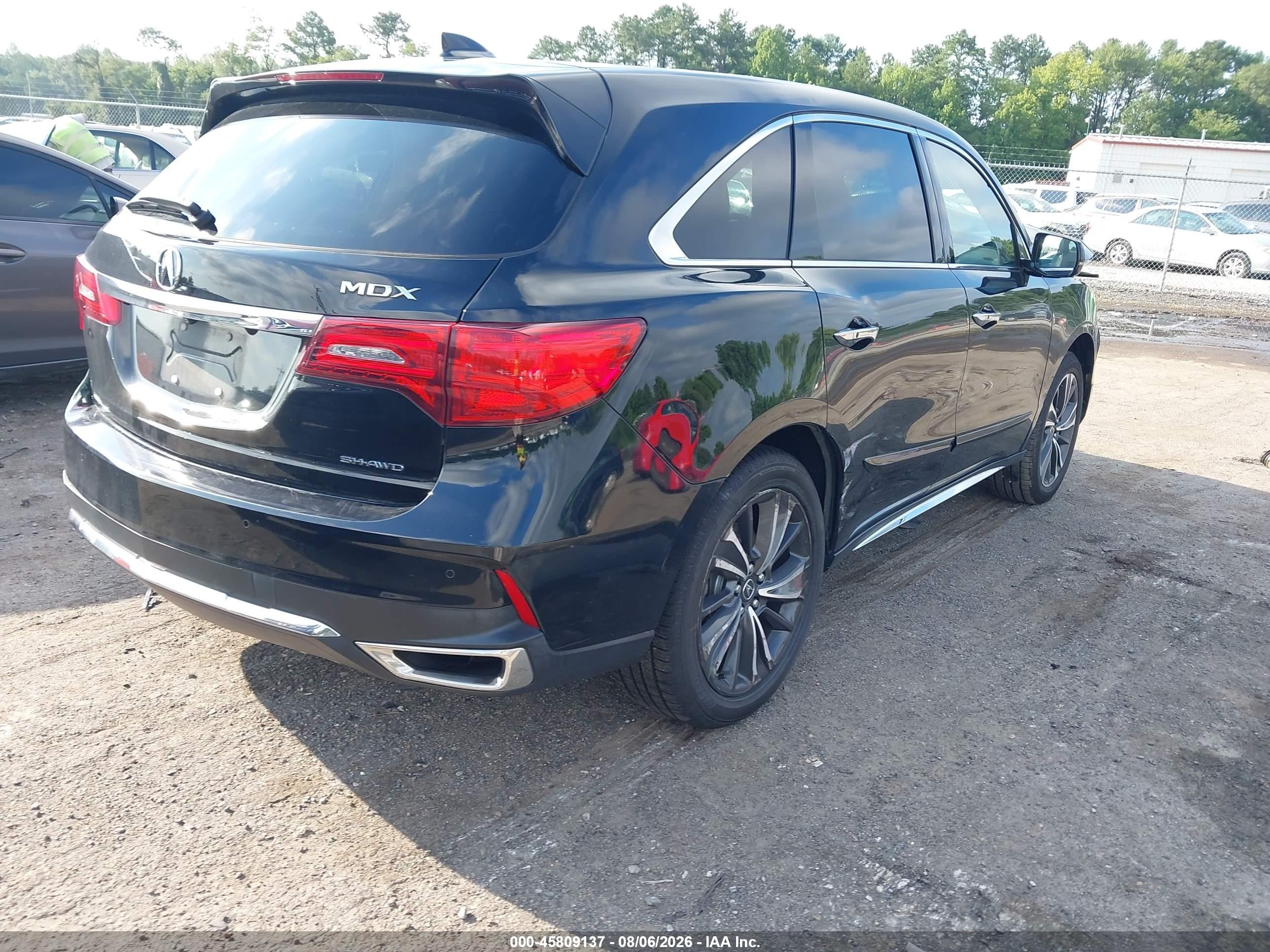 2020 Acura Mdx Technology Package Black vin: 5J8YD4H55LL056776