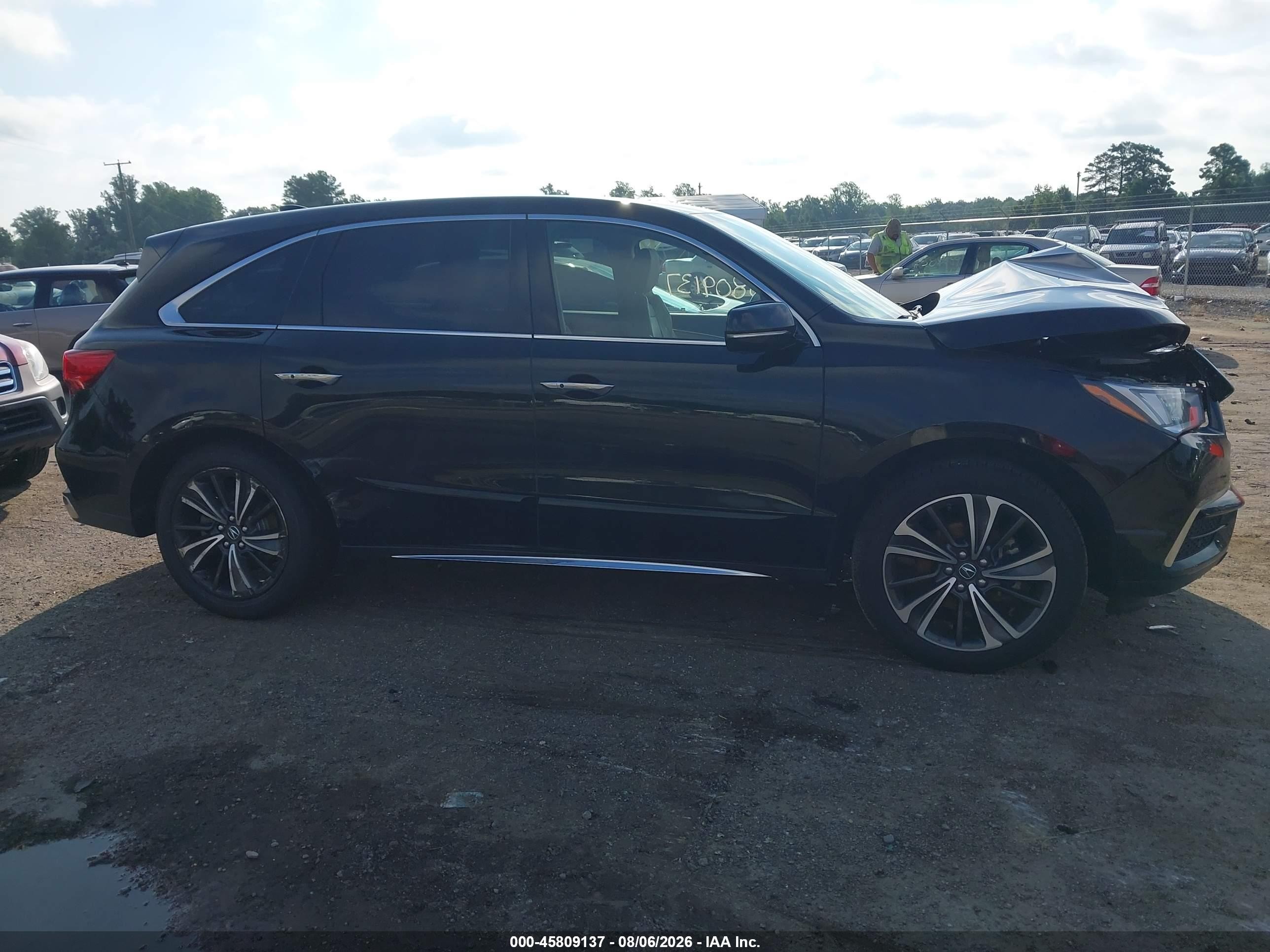 2020 Acura Mdx Technology Package Black vin: 5J8YD4H55LL056776