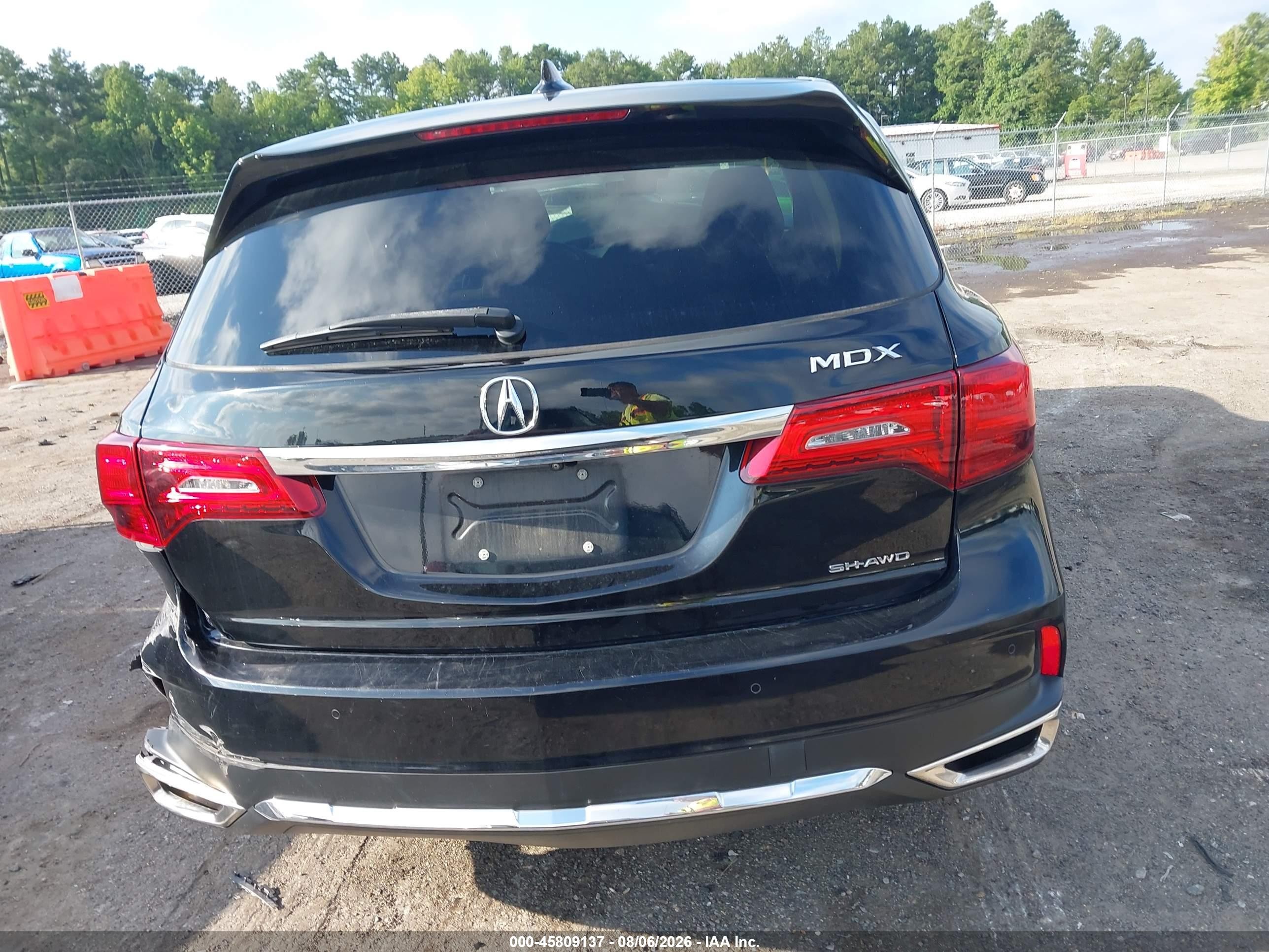 2020 Acura Mdx Technology Package Black vin: 5J8YD4H55LL056776