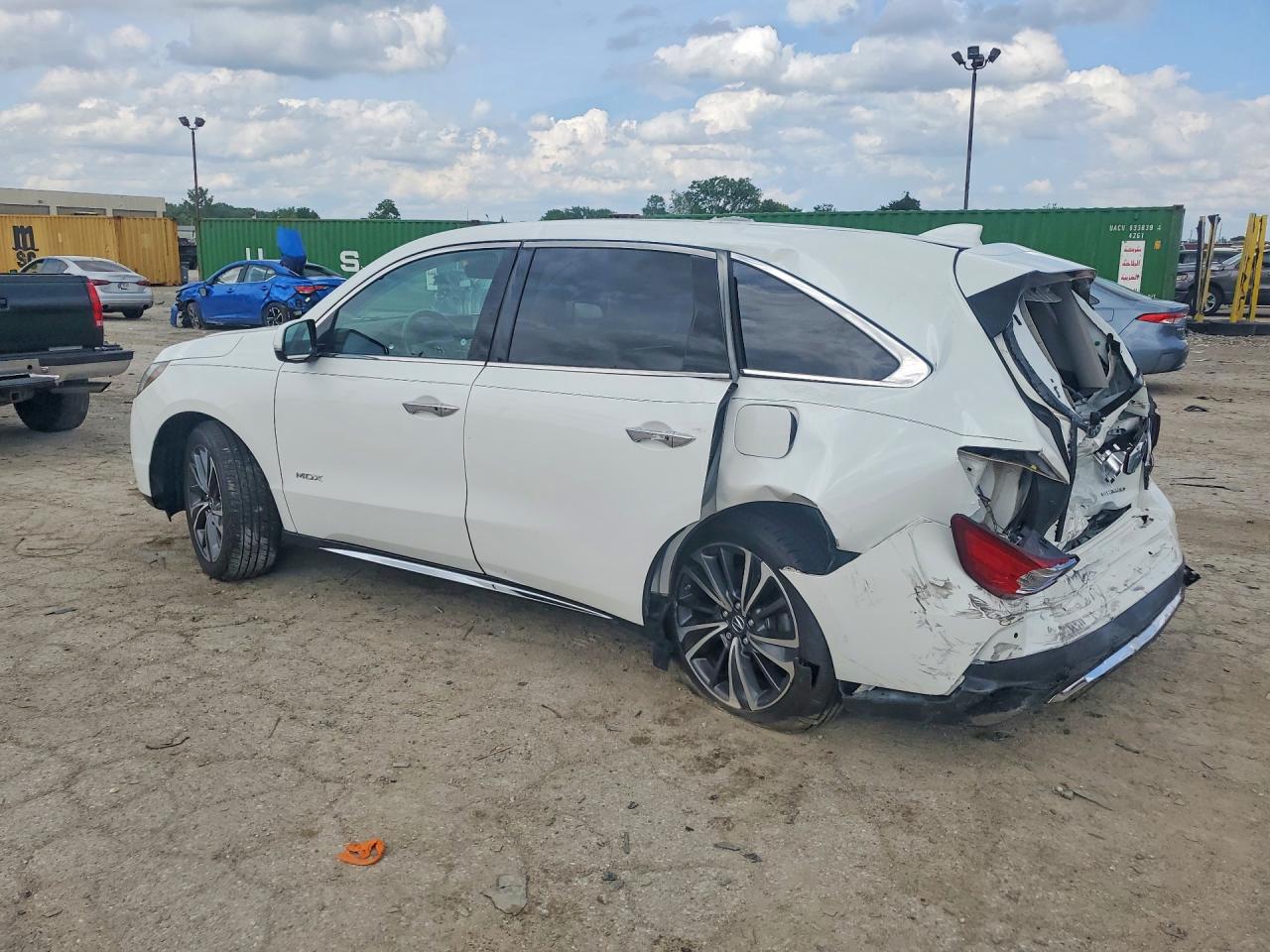 2020 Acura Mdx Technology White vin: 5J8YD4H57LL048632