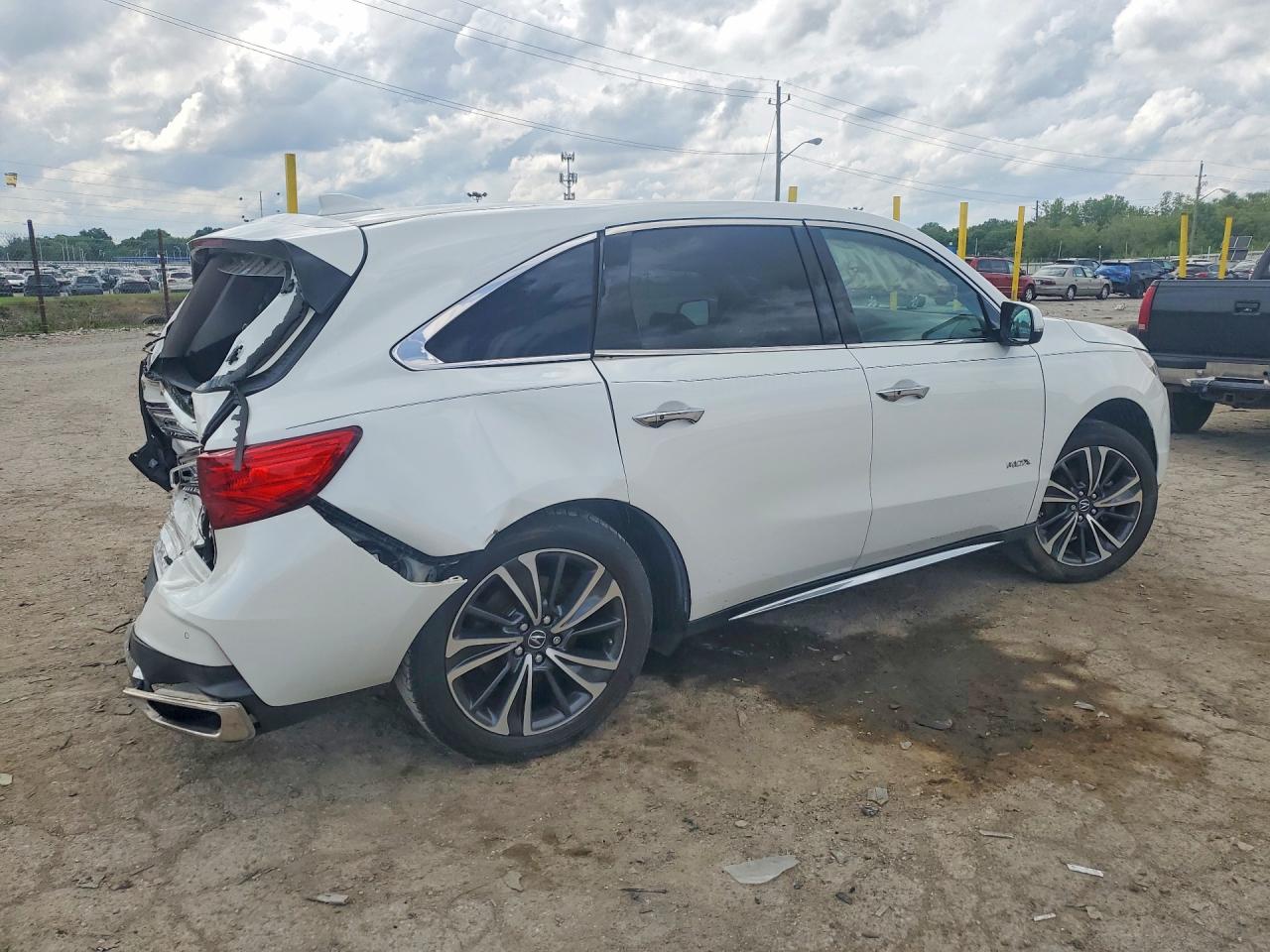 2020 Acura Mdx Technology White vin: 5J8YD4H57LL048632