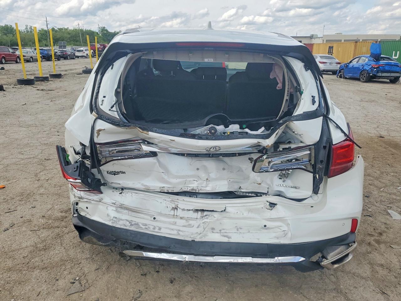 2020 Acura Mdx Technology White vin: 5J8YD4H57LL048632