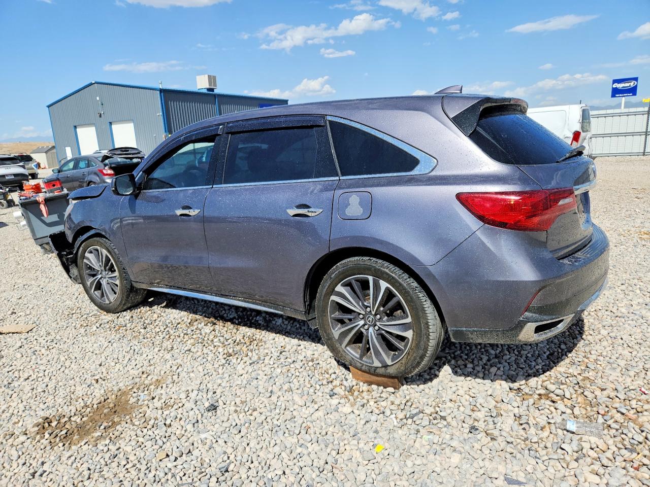 2020 Acura Mdx Technology Gray vin: 5J8YD4H58LL015803