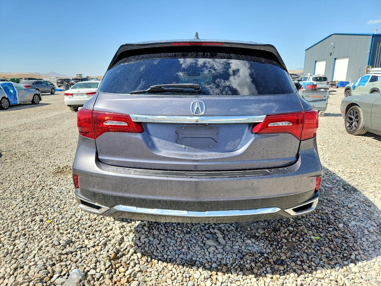 2020 Acura Mdx Technology Gray vin: 5J8YD4H58LL015803