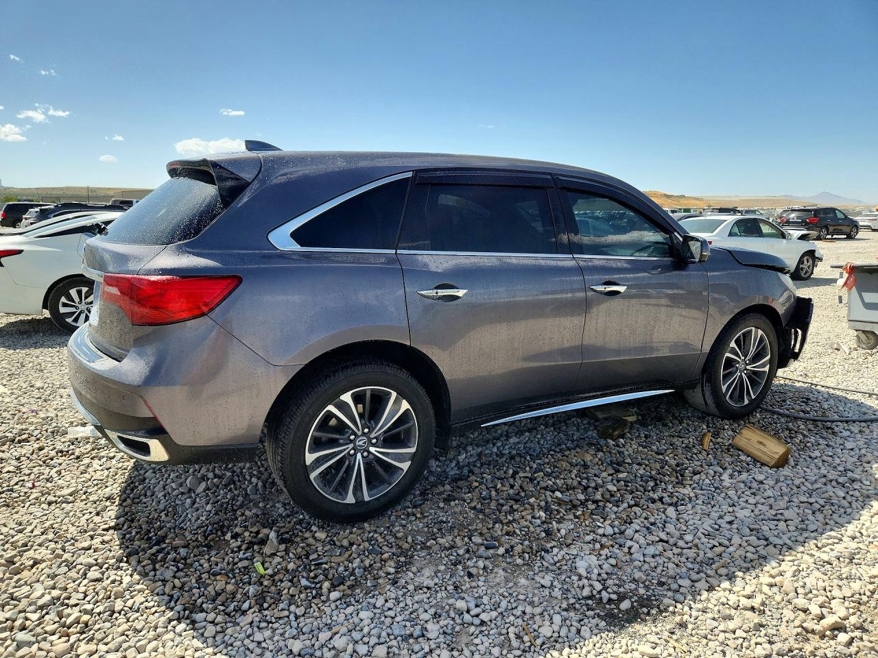 2020 Acura Mdx Technology Gray vin: 5J8YD4H58LL015803