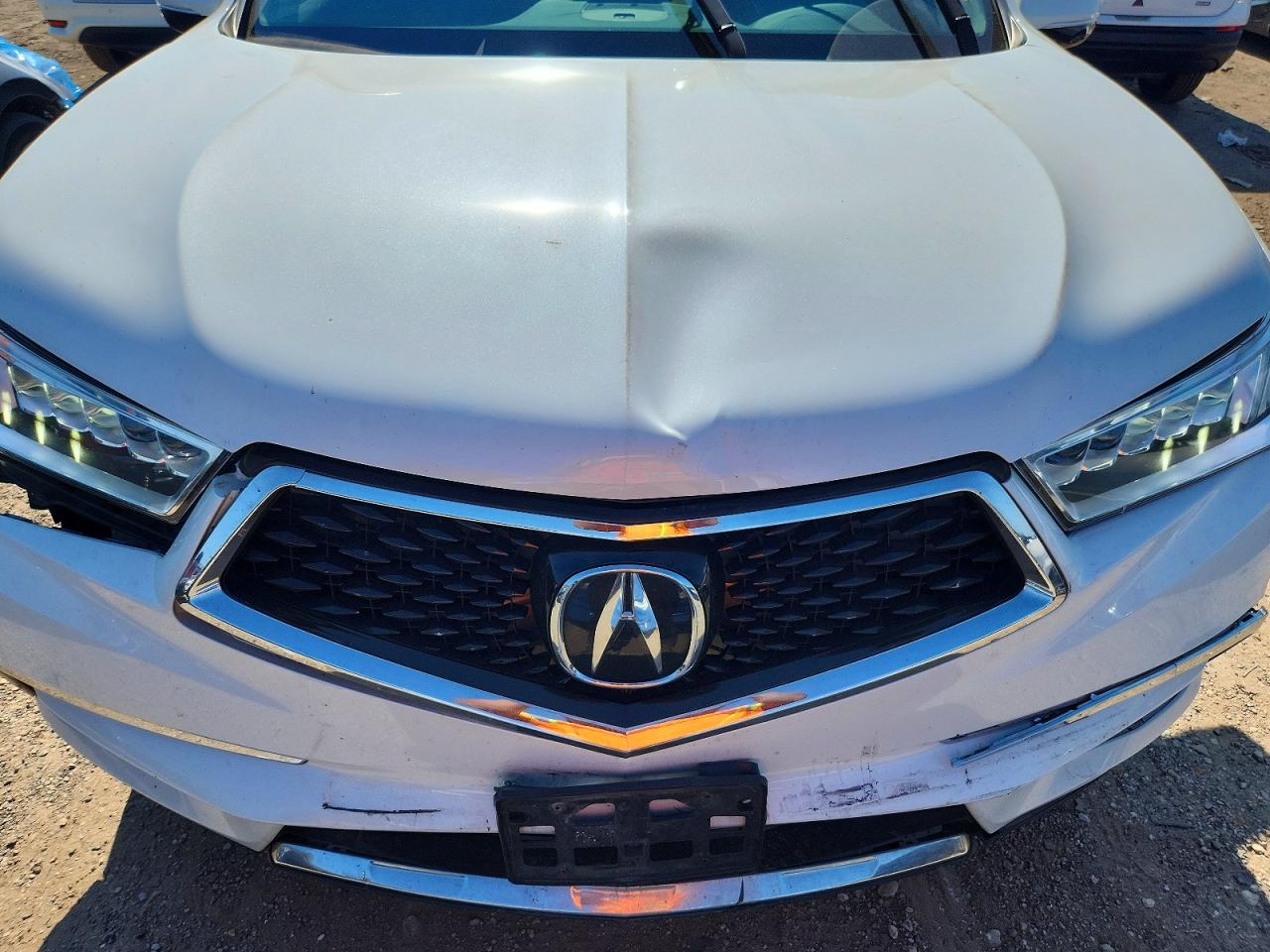 2020 Acura Mdx Technology White vin: 5J8YD4H58LL022606