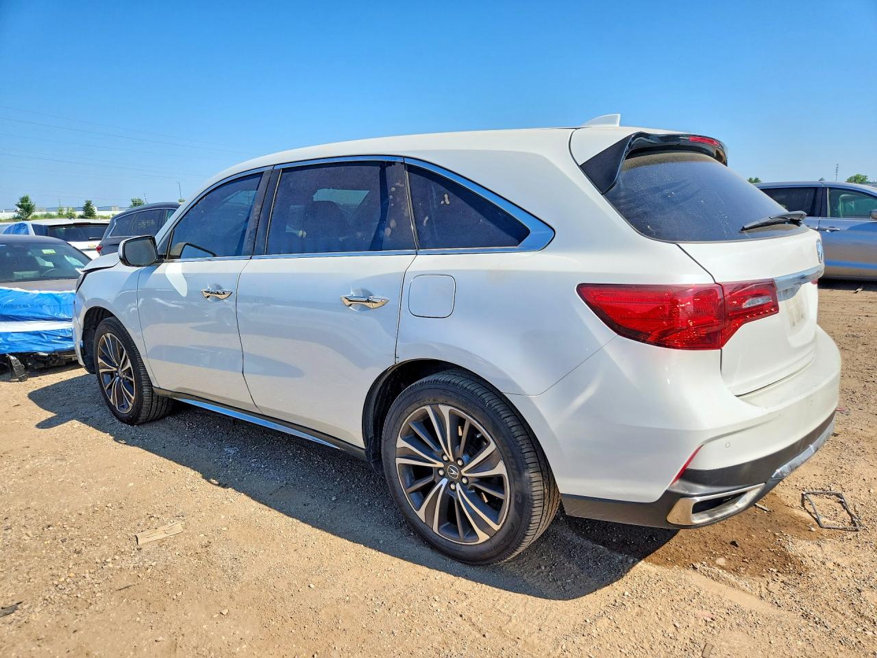 2020 Acura Mdx Technology White vin: 5J8YD4H58LL022606