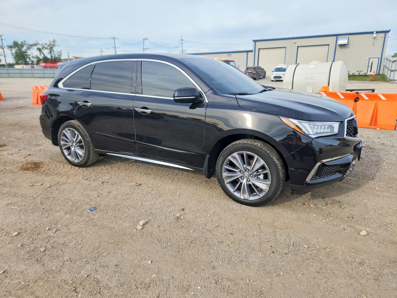 2018 Acura Mdx Technology Black vin: 5J8YD4H5XJL013564