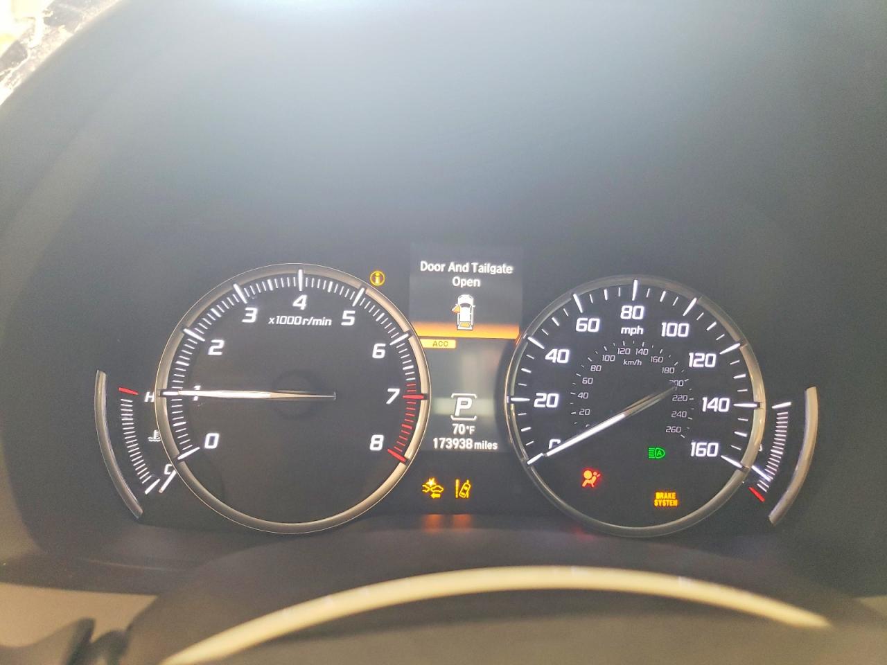 2020 Acura Mdx Technology Черный vin: 5J8YD4H5XLL038466