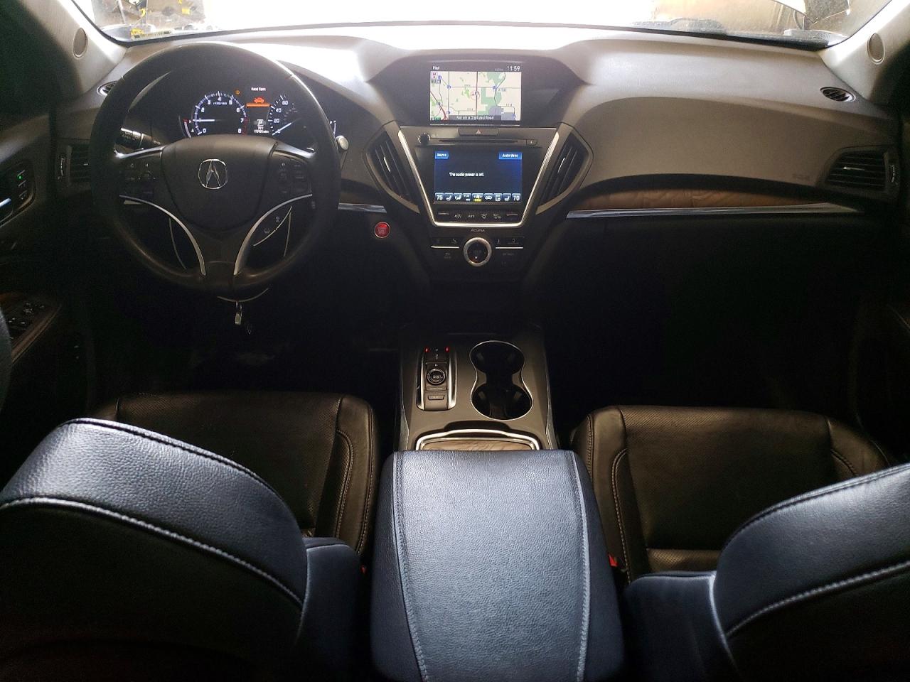 2020 Acura Mdx Technology Черный vin: 5J8YD4H5XLL038466