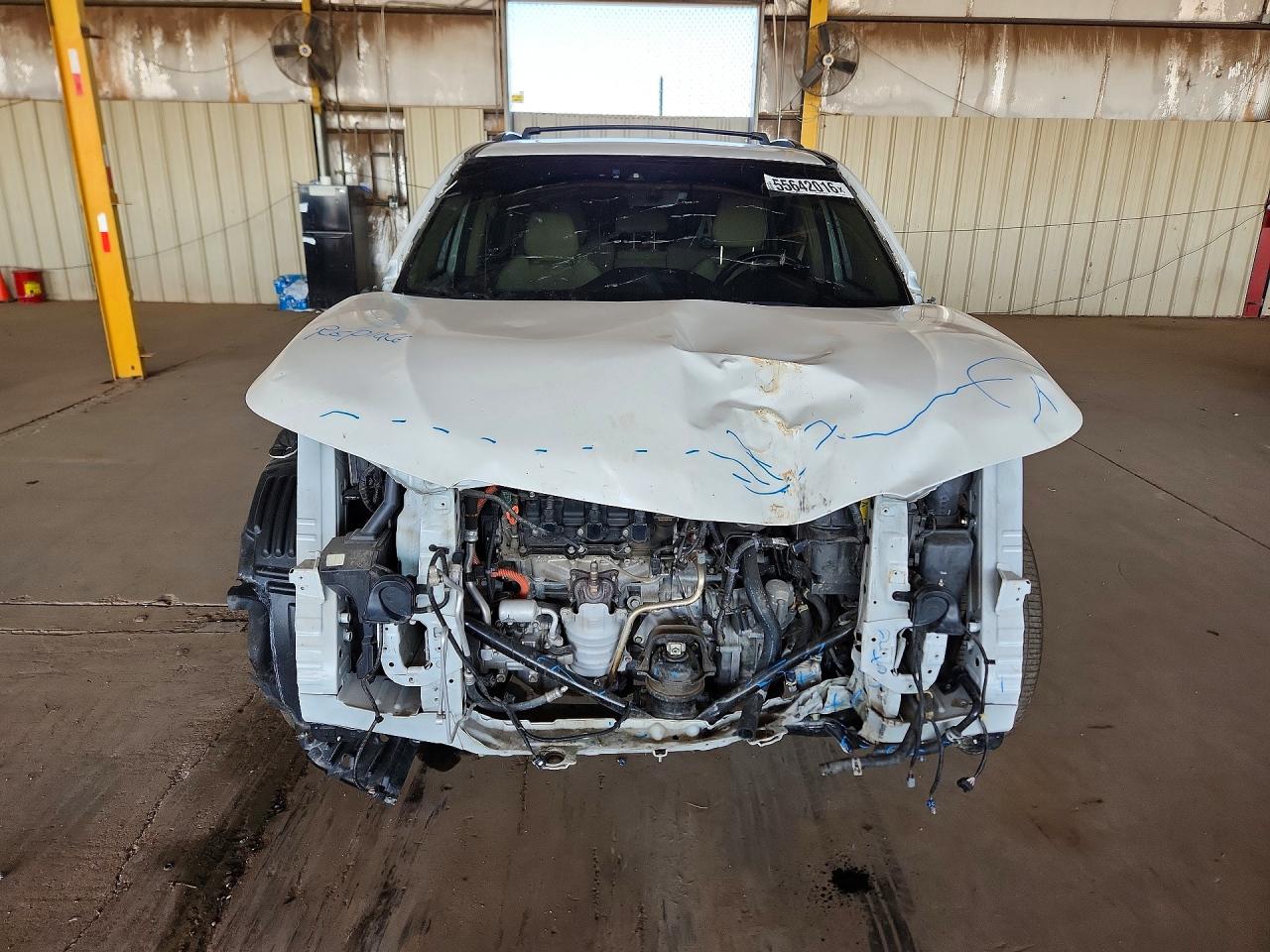 2020 Acura Mdx Sport Hybrid Technology White vin: 5J8YD7H58LL000252