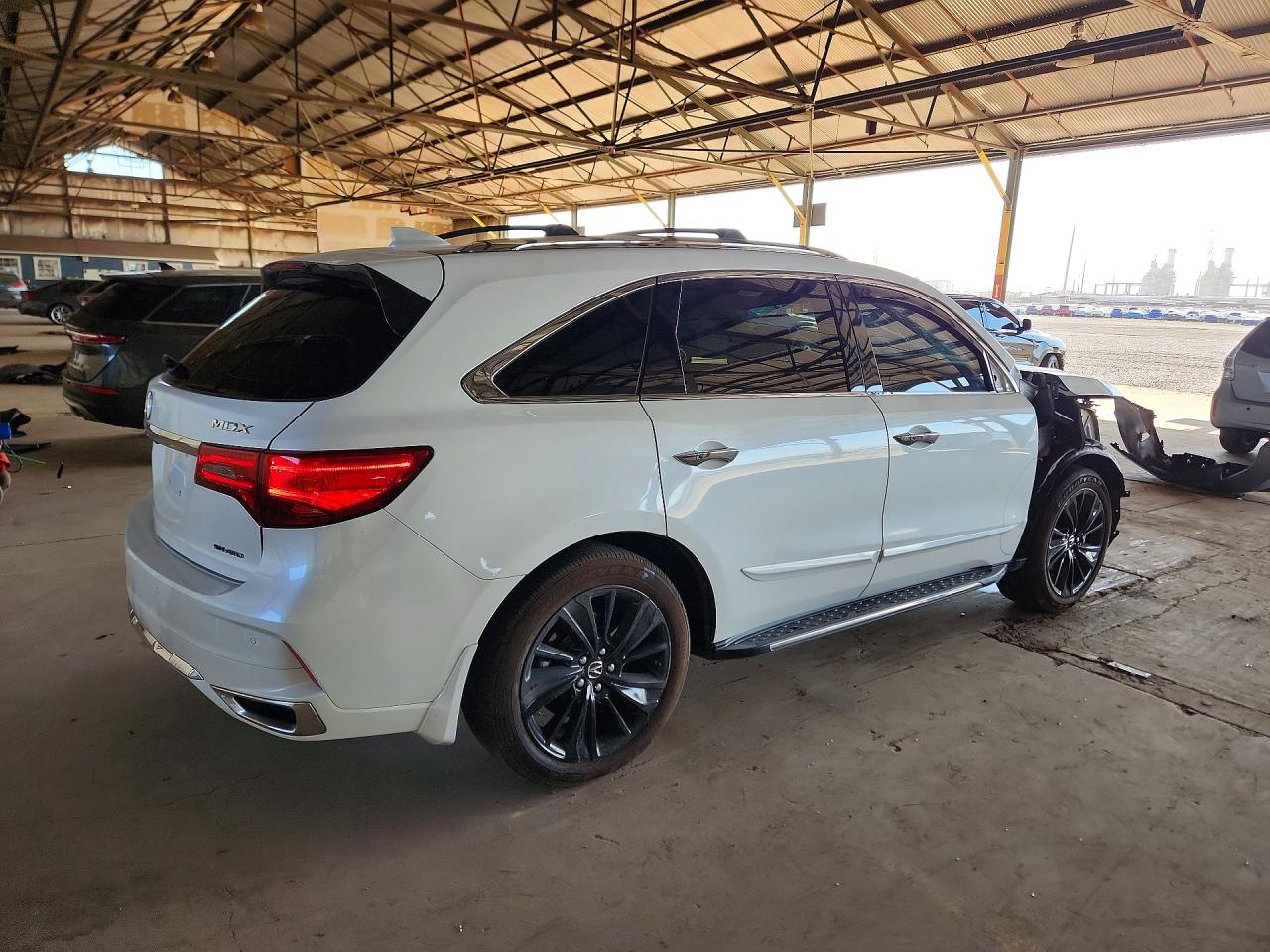 2020 Acura Mdx Sport Hybrid Technology White vin: 5J8YD7H58LL000252