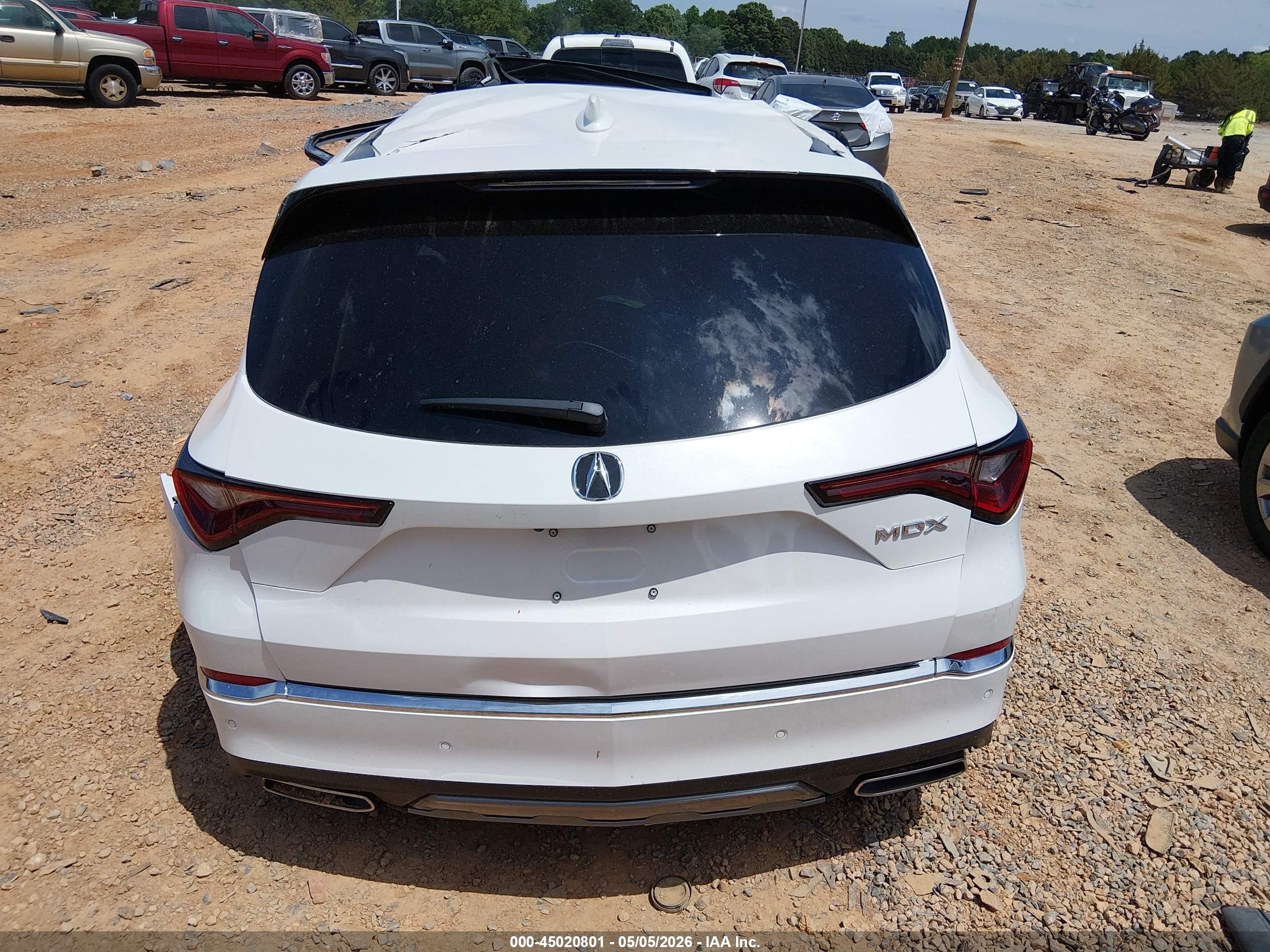 2026 Acura Mdx Technology Package Белый vin: 5J8YD9H45TL004245