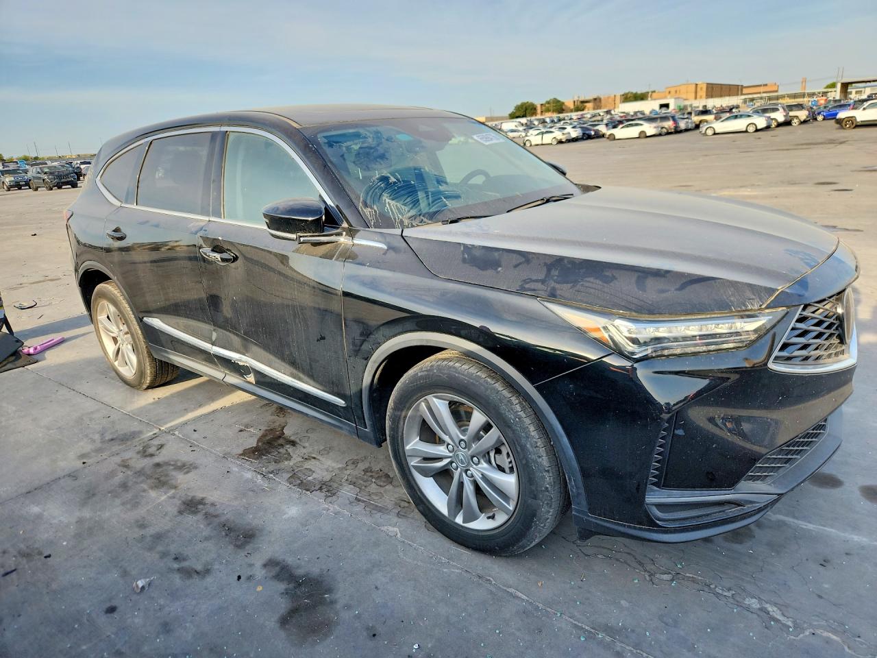 2025 Acura Mdx Black vin: 5J8YE1H30SL011656
