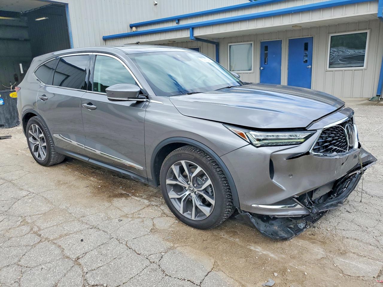 2023 Acura Mdx Technology Gray vin: 5J8YE1H40PL019613