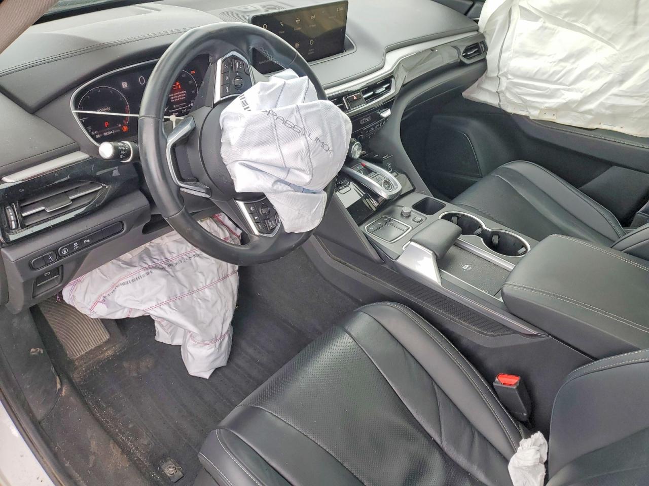 2023 Acura Mdx Technology White vin: 5J8YE1H40PL036606