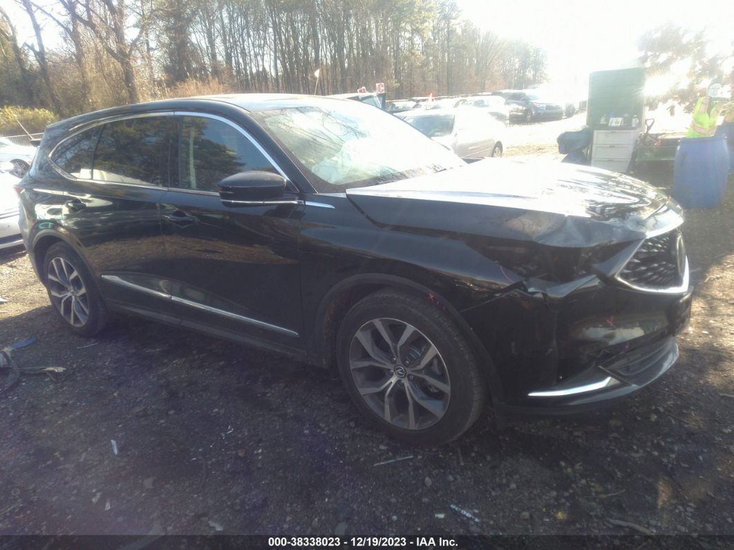 2023 Acura Mdx Technology Package Black vin: 5J8YE1H42PL011898