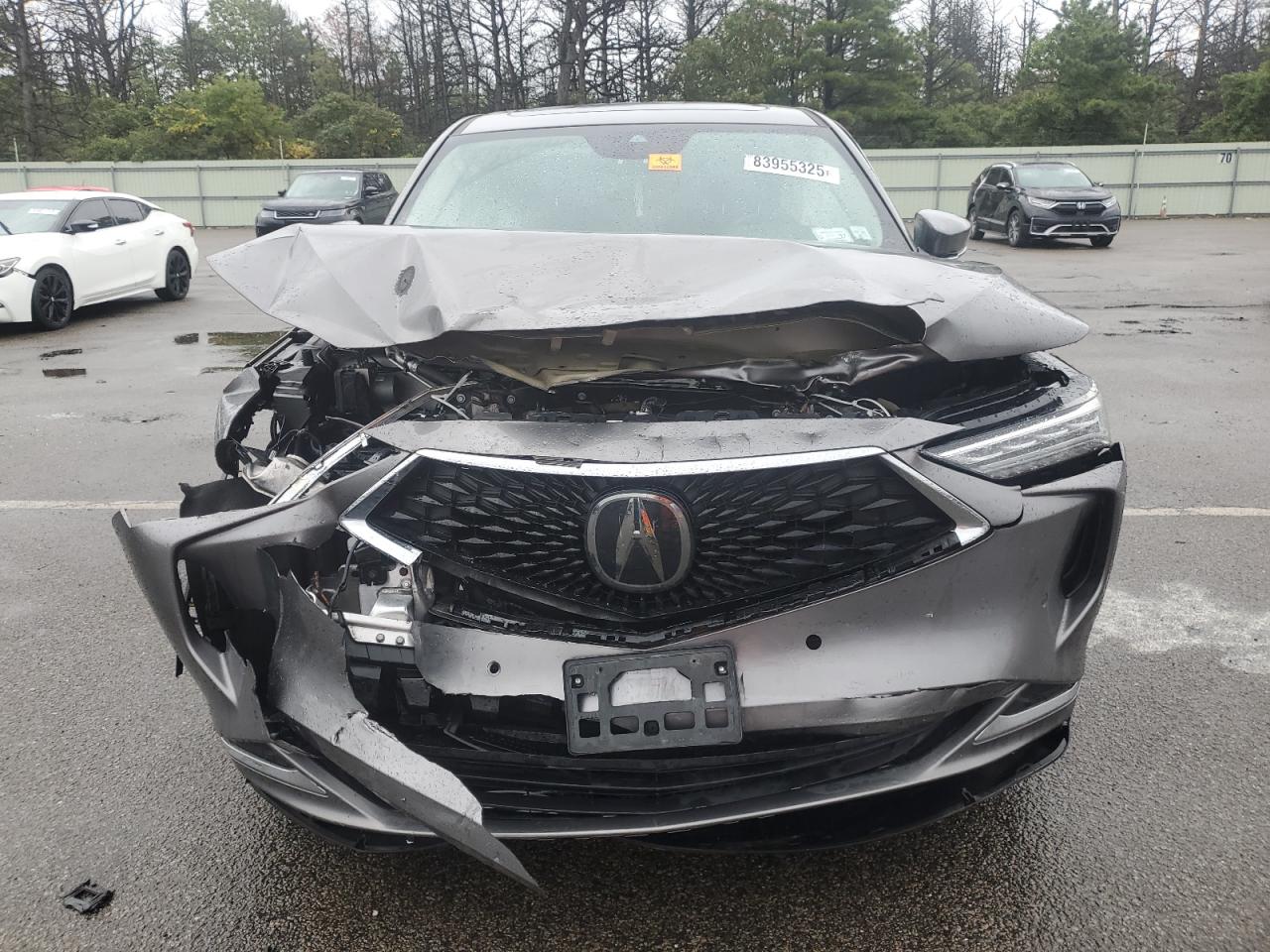 2023 Acura Mdx Technology Серый vin: 5J8YE1H48PL042279