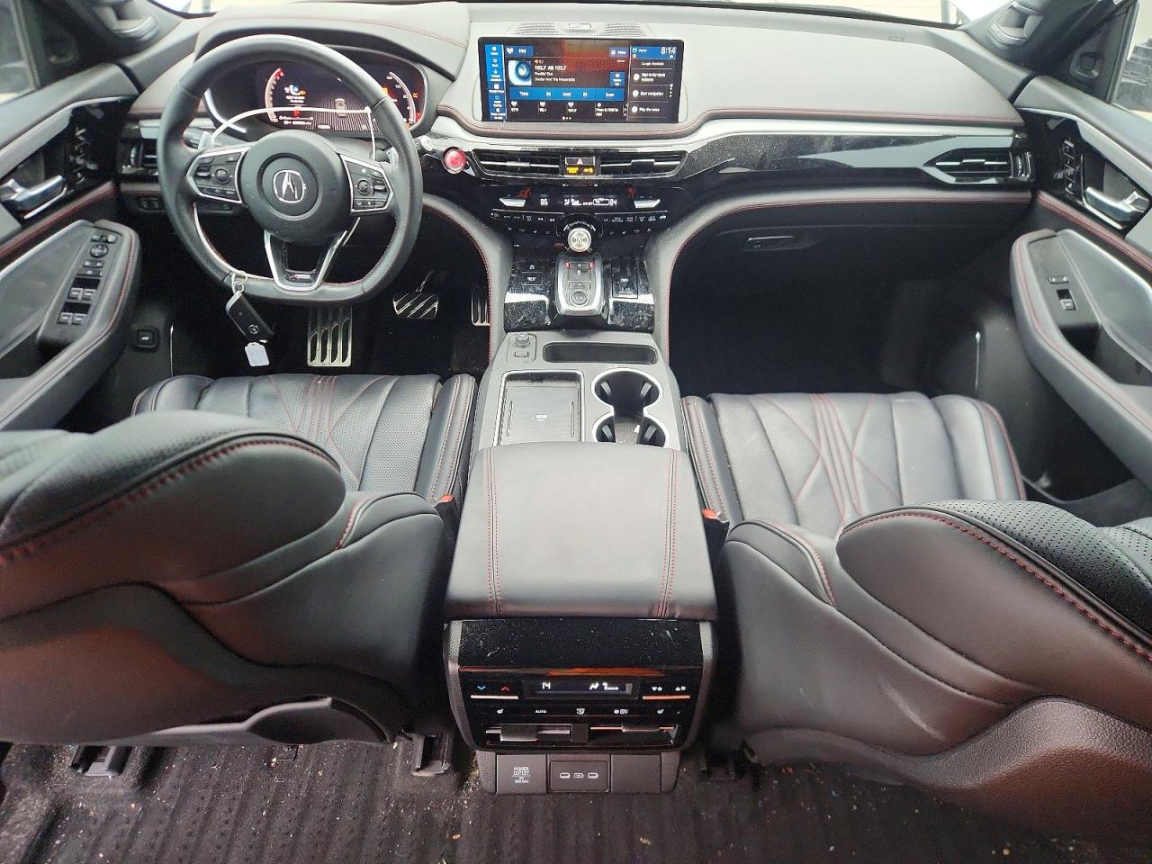2025 Acura Mdx A-spec Advance Silver vin: 5J8YE1H96SL018129