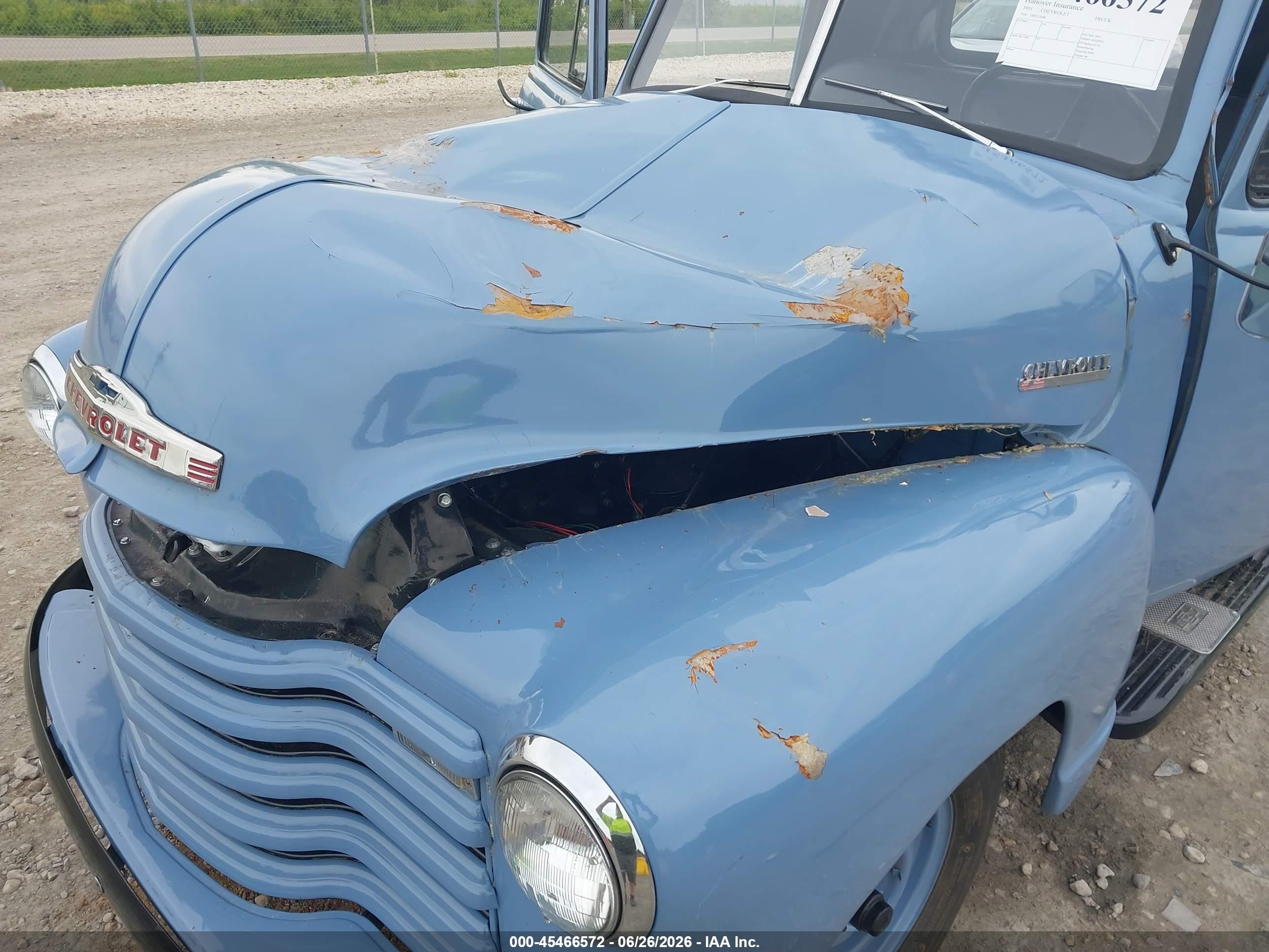 1970 Chevrolet Truck Blue vin: 5JPE17408