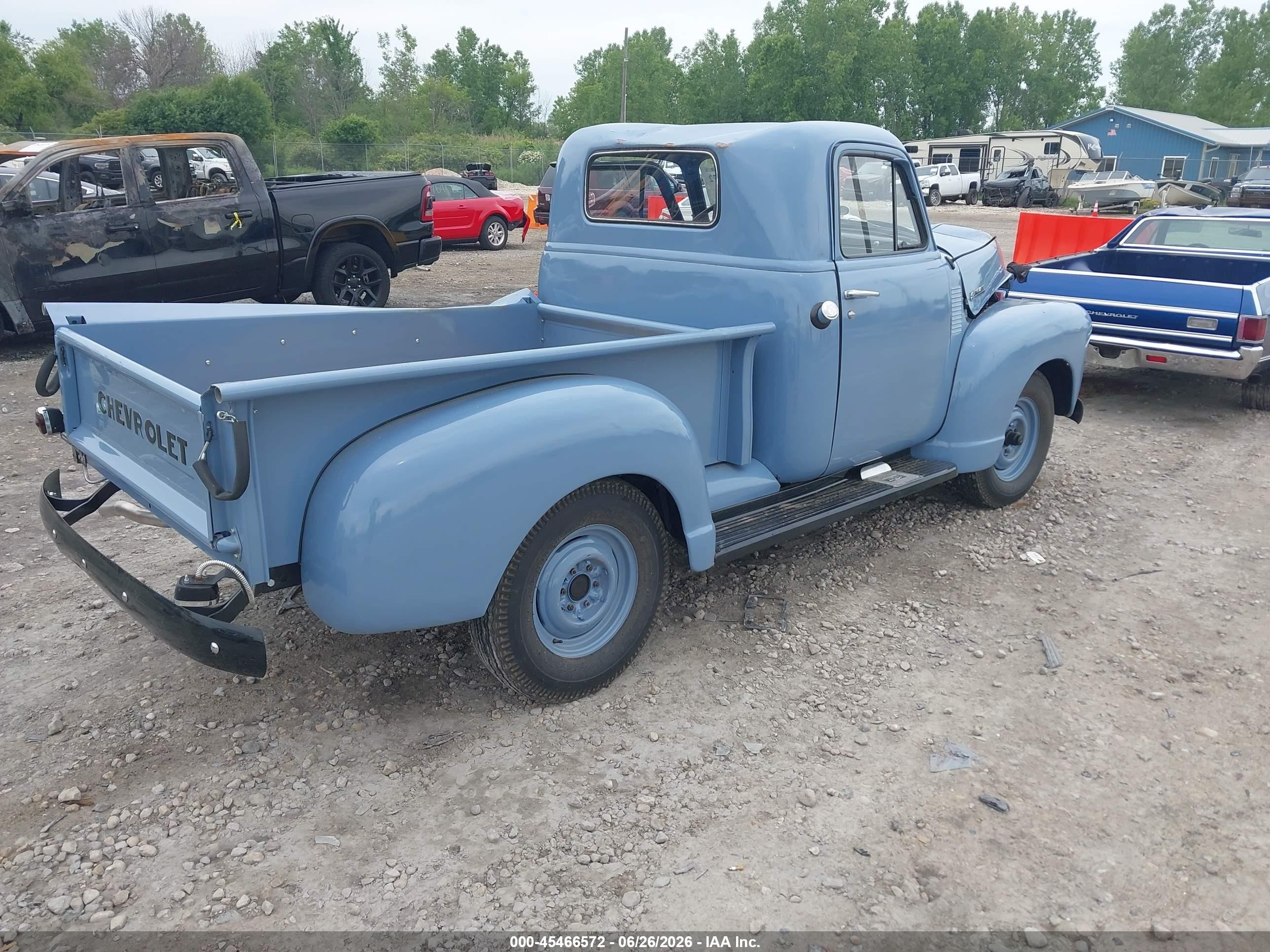 1970 Chevrolet Truck Blue vin: 5JPE17408