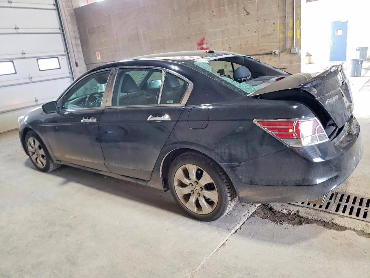 2009 Honda Accord Exl Black vin: 5KBCP36819B001651