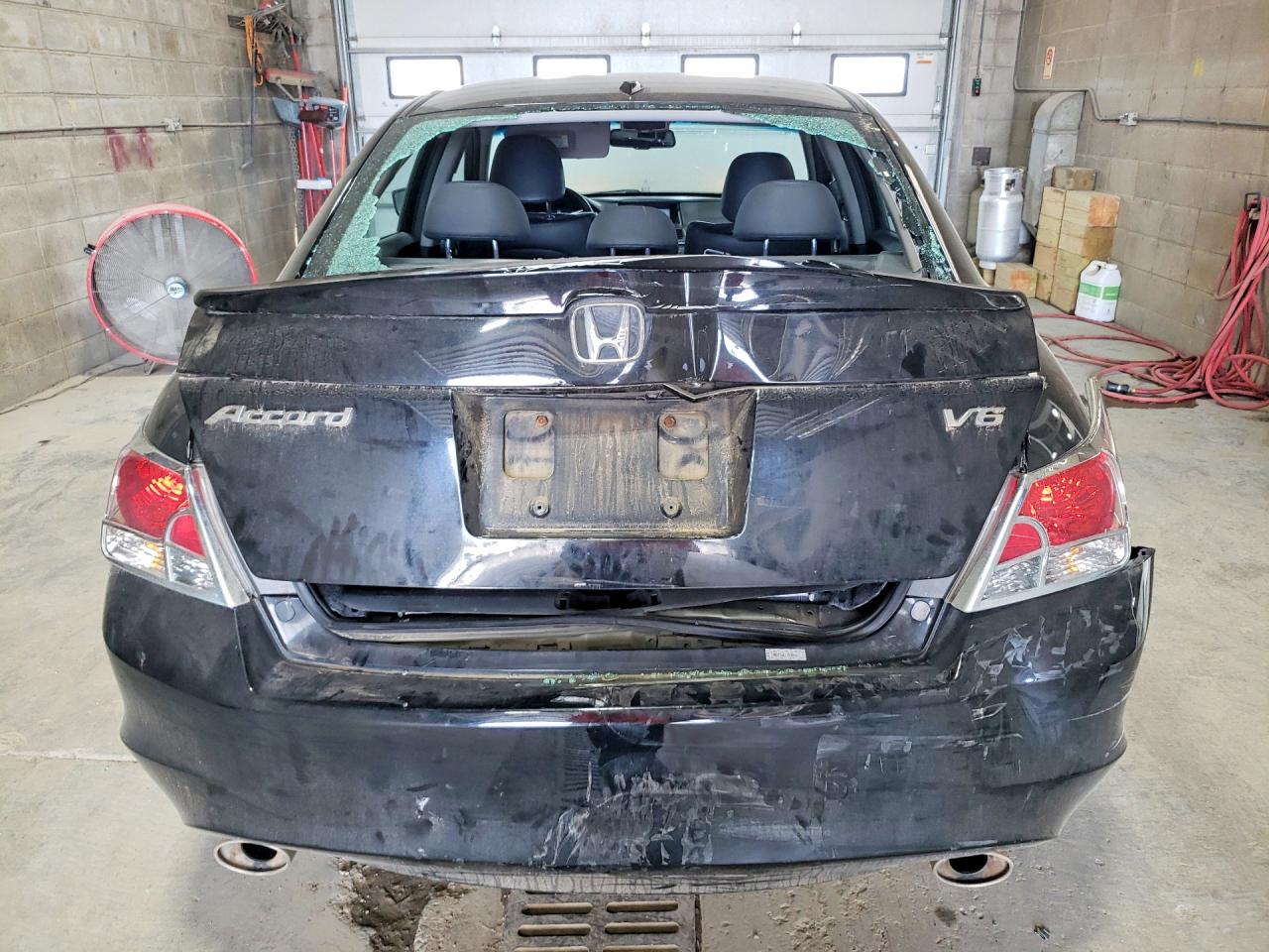 2009 Honda Accord Exl Black vin: 5KBCP36819B001651