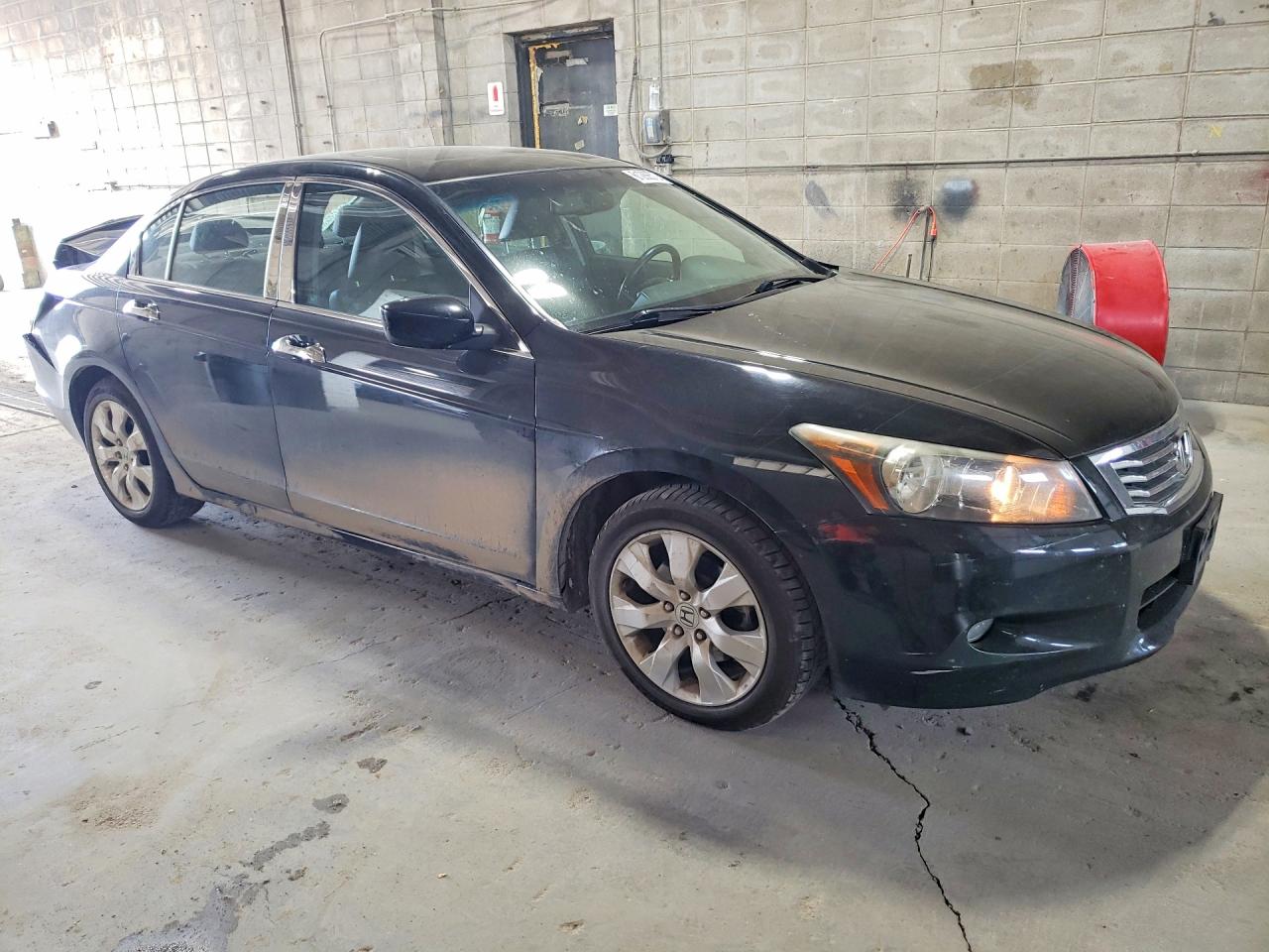 2009 Honda Accord Exl Black vin: 5KBCP36819B001651