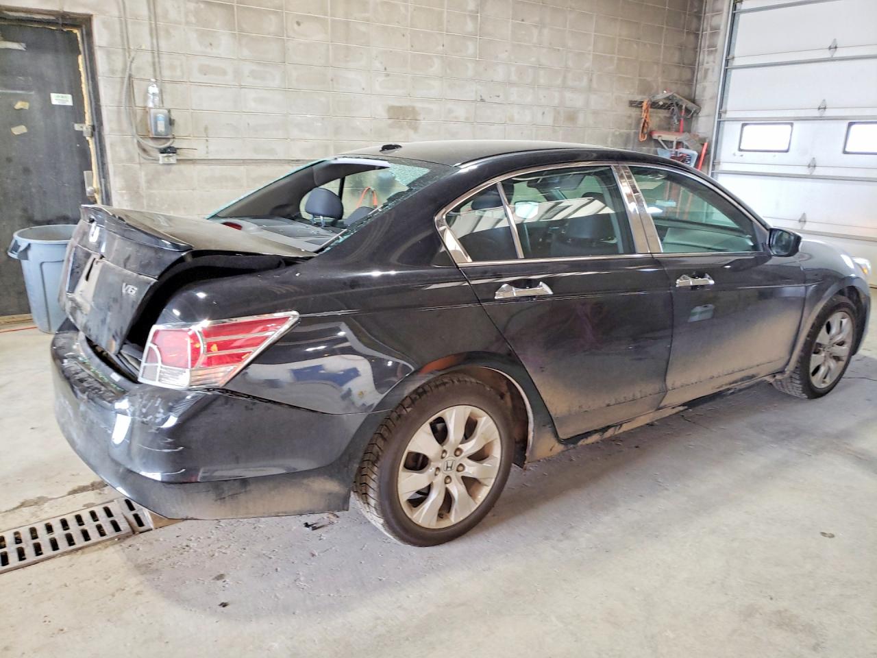 2009 Honda Accord Exl Black vin: 5KBCP36819B001651