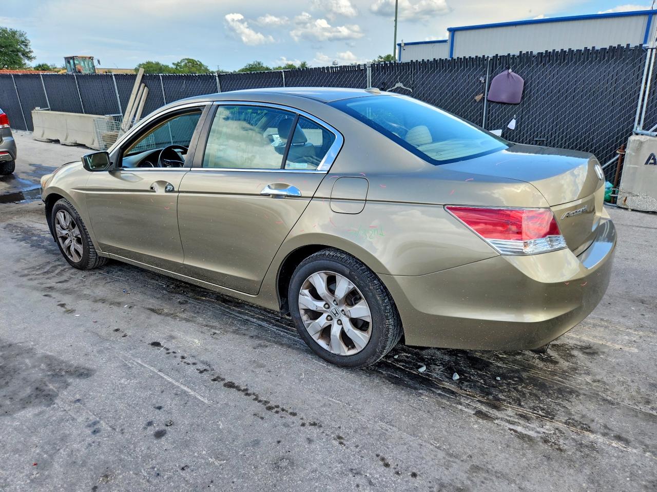 2009 Honda Accord Exl Beige vin: 5KBCP36829B001691