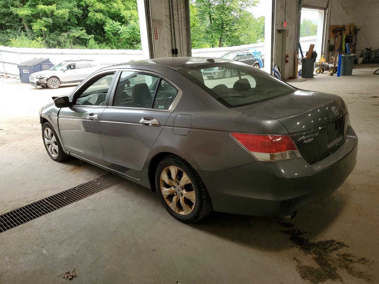 2009 Honda Accord Exl Gray vin: 5KBCP36829B001903