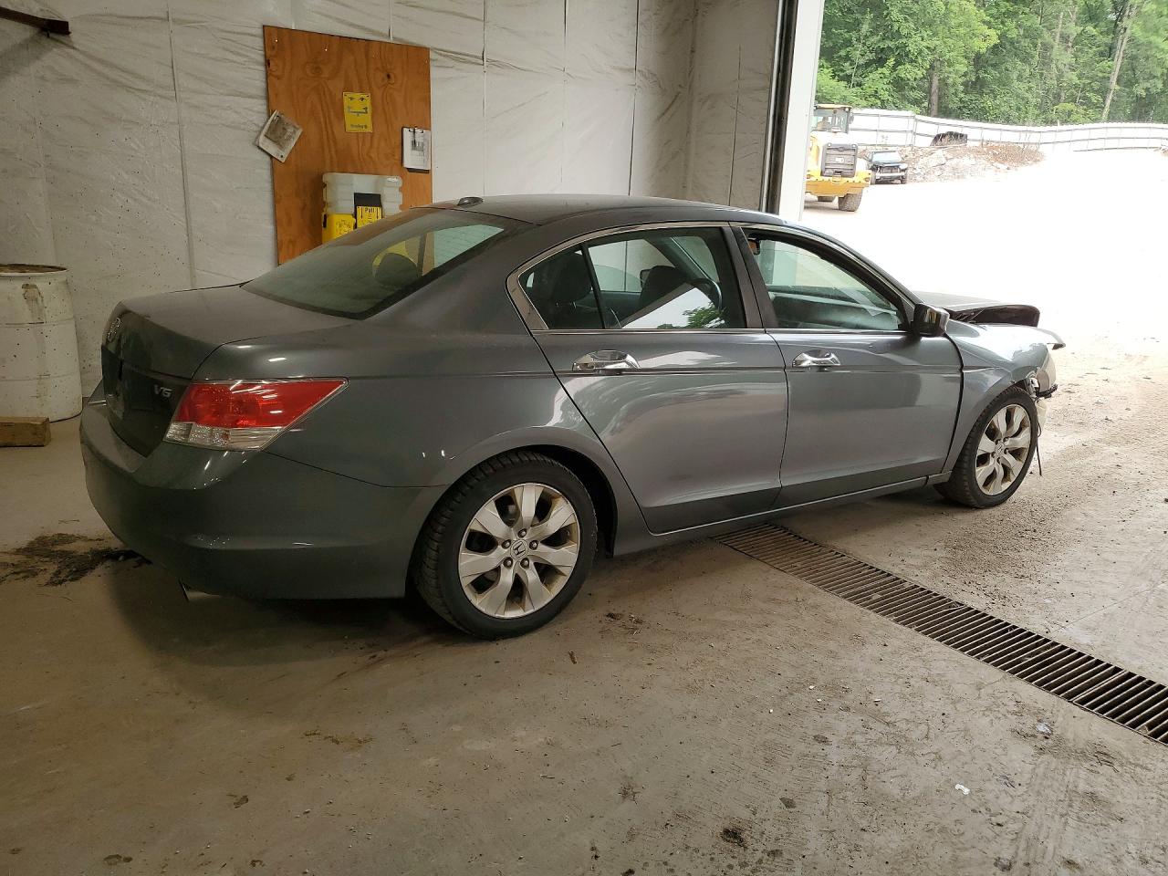 2009 Honda Accord Exl Gray vin: 5KBCP36829B001903