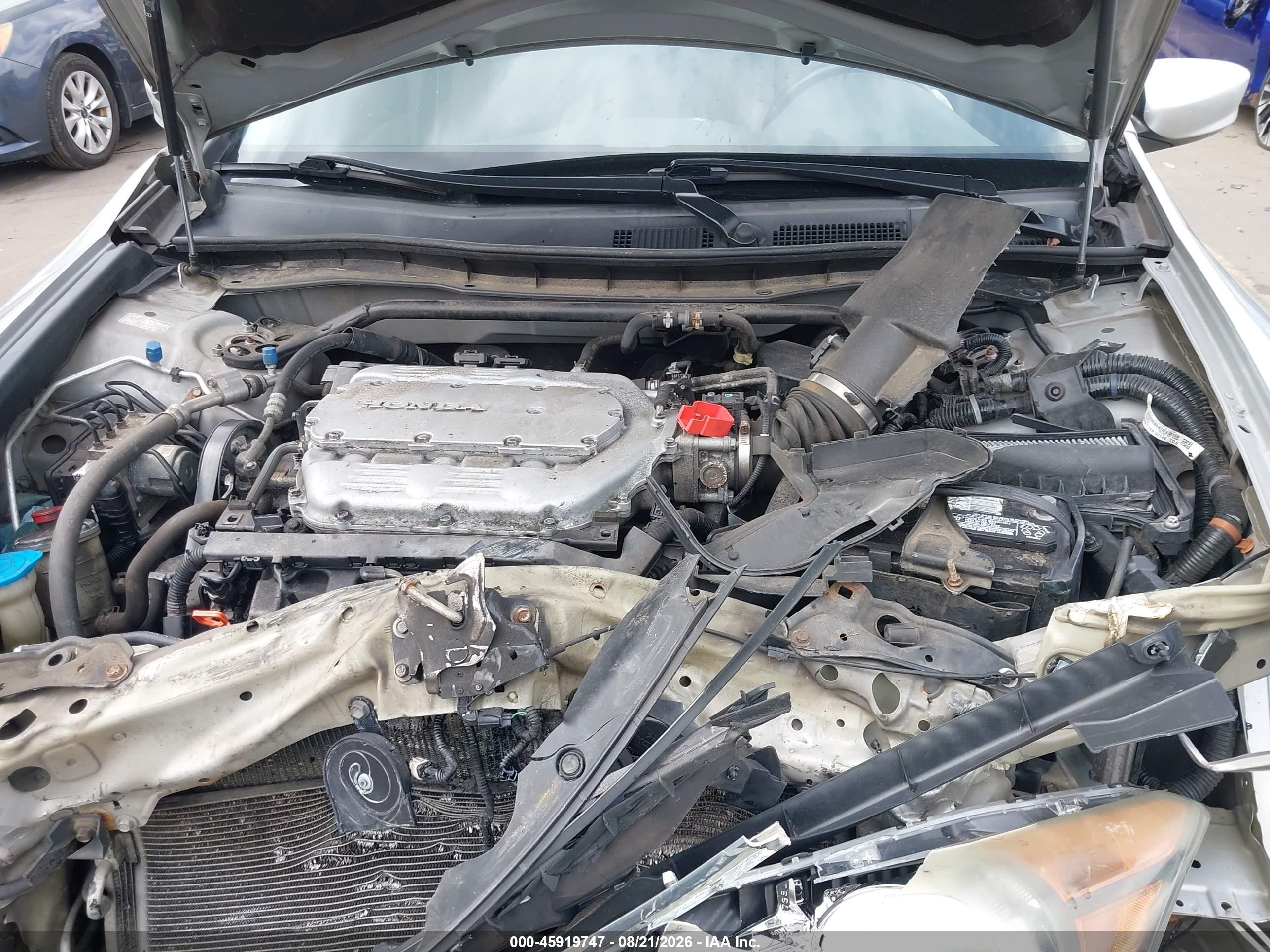 2009 Honda Accord 3.5 Ex-l Серебряный vin: 5KBCP36859B501781