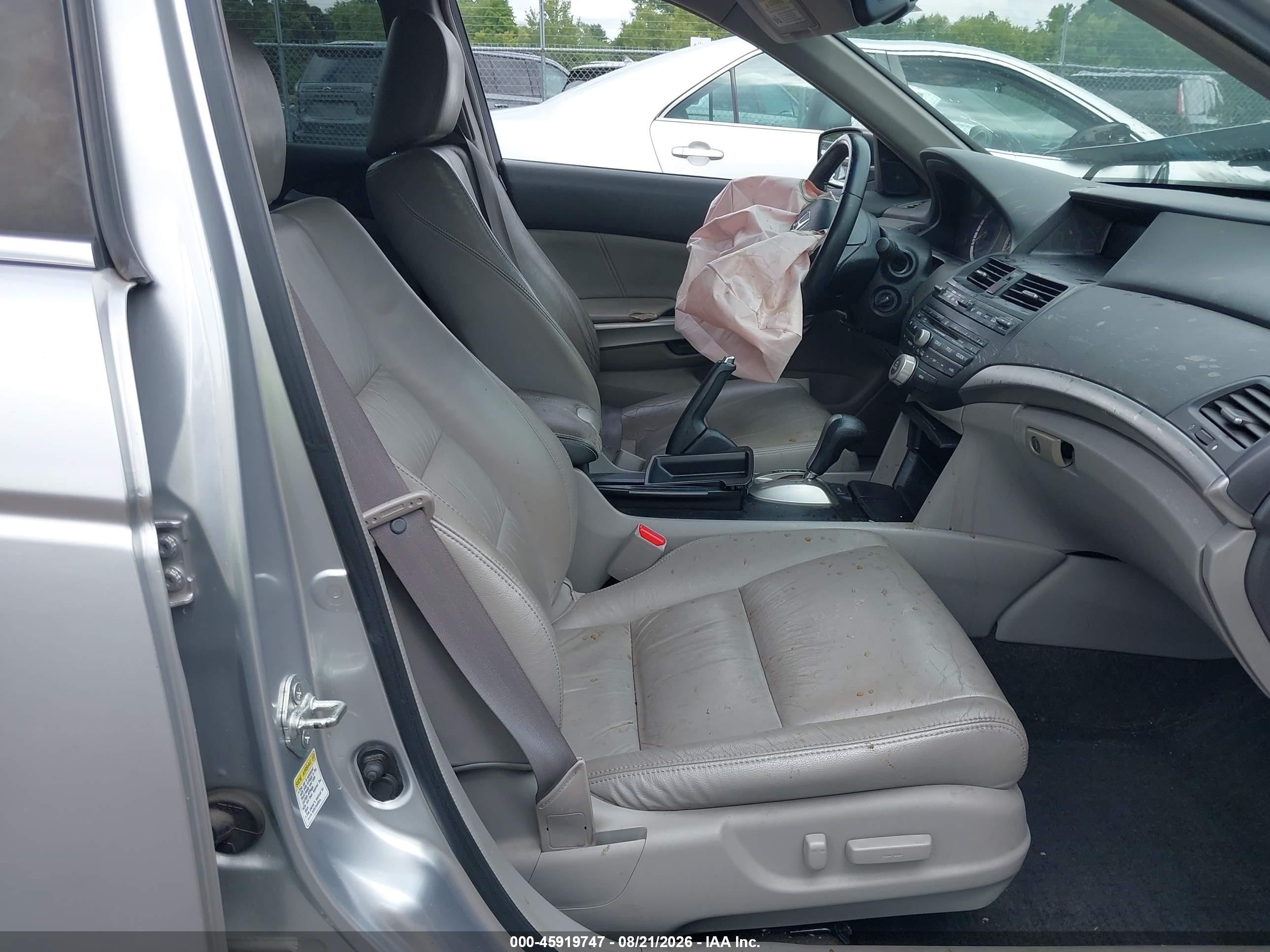 2009 Honda Accord 3.5 Ex-l Серебряный vin: 5KBCP36859B501781
