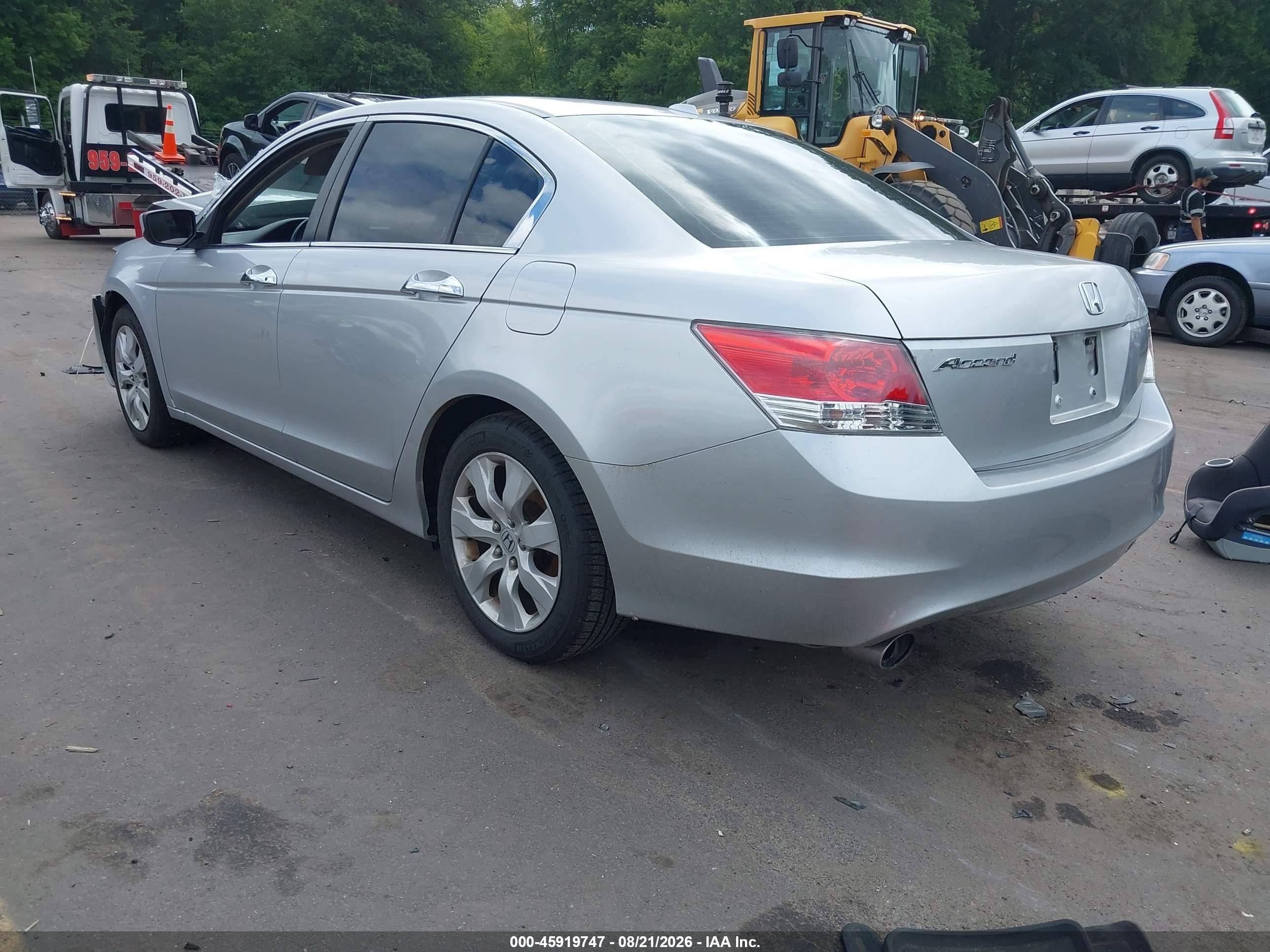 2009 Honda Accord 3.5 Ex-l Серебряный vin: 5KBCP36859B501781