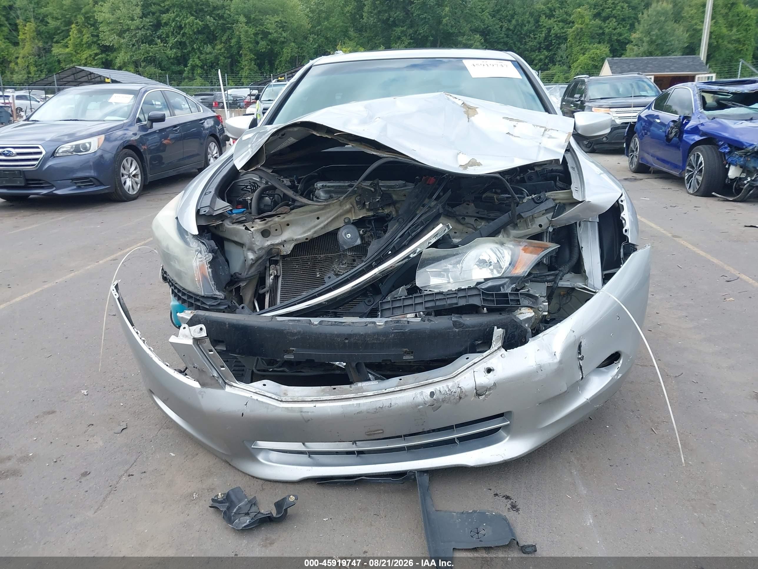 2009 Honda Accord 3.5 Ex-l Серебряный vin: 5KBCP36859B501781