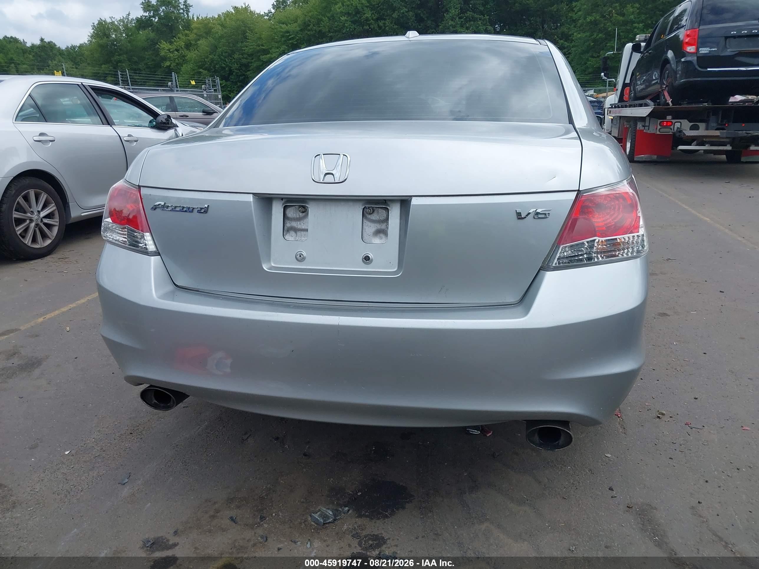 2009 Honda Accord 3.5 Ex-l Серебряный vin: 5KBCP36859B501781