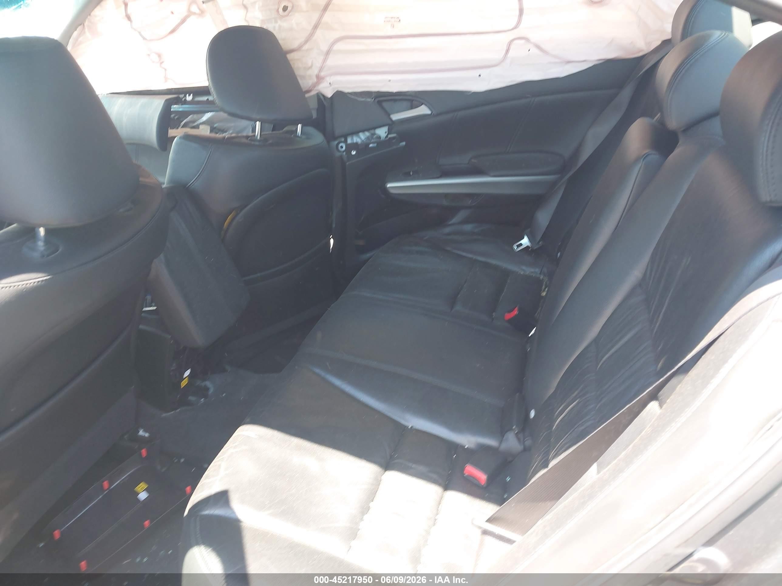 2009 Honda Accord 3.5 Ex-l Gray vin: 5KBCP36859B502753