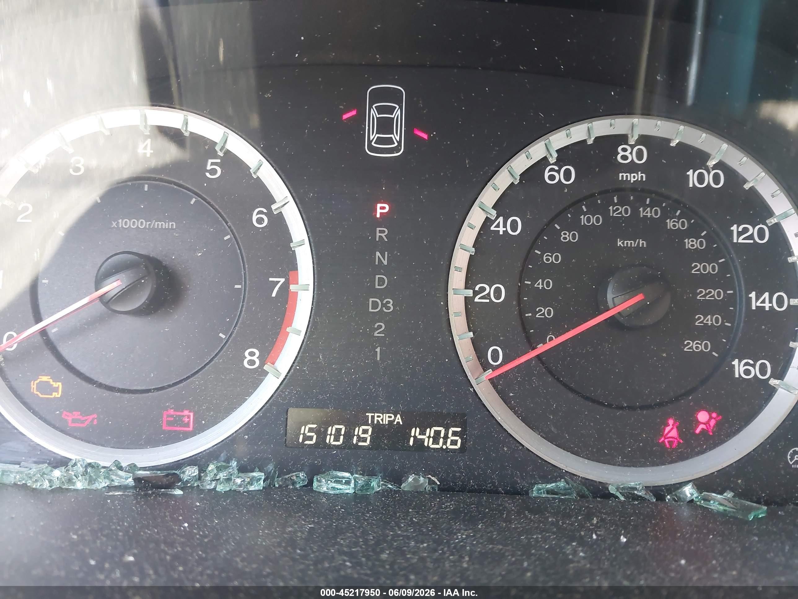 2009 Honda Accord 3.5 Ex-l Gray vin: 5KBCP36859B502753