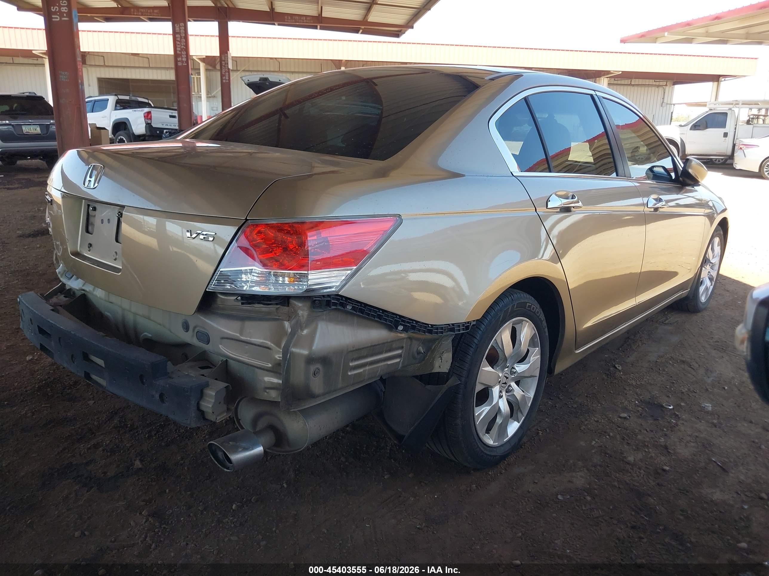 2010 Honda Accord 3.5 Ex Gold vin: 5KBCP3F74AB009643