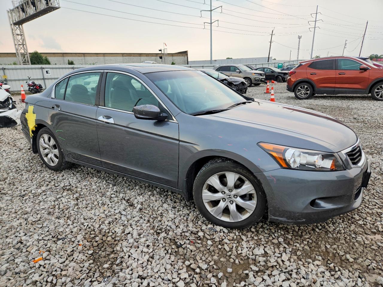 2010 Honda Accord Ex Gray vin: 5KBCP3F75AB009070
