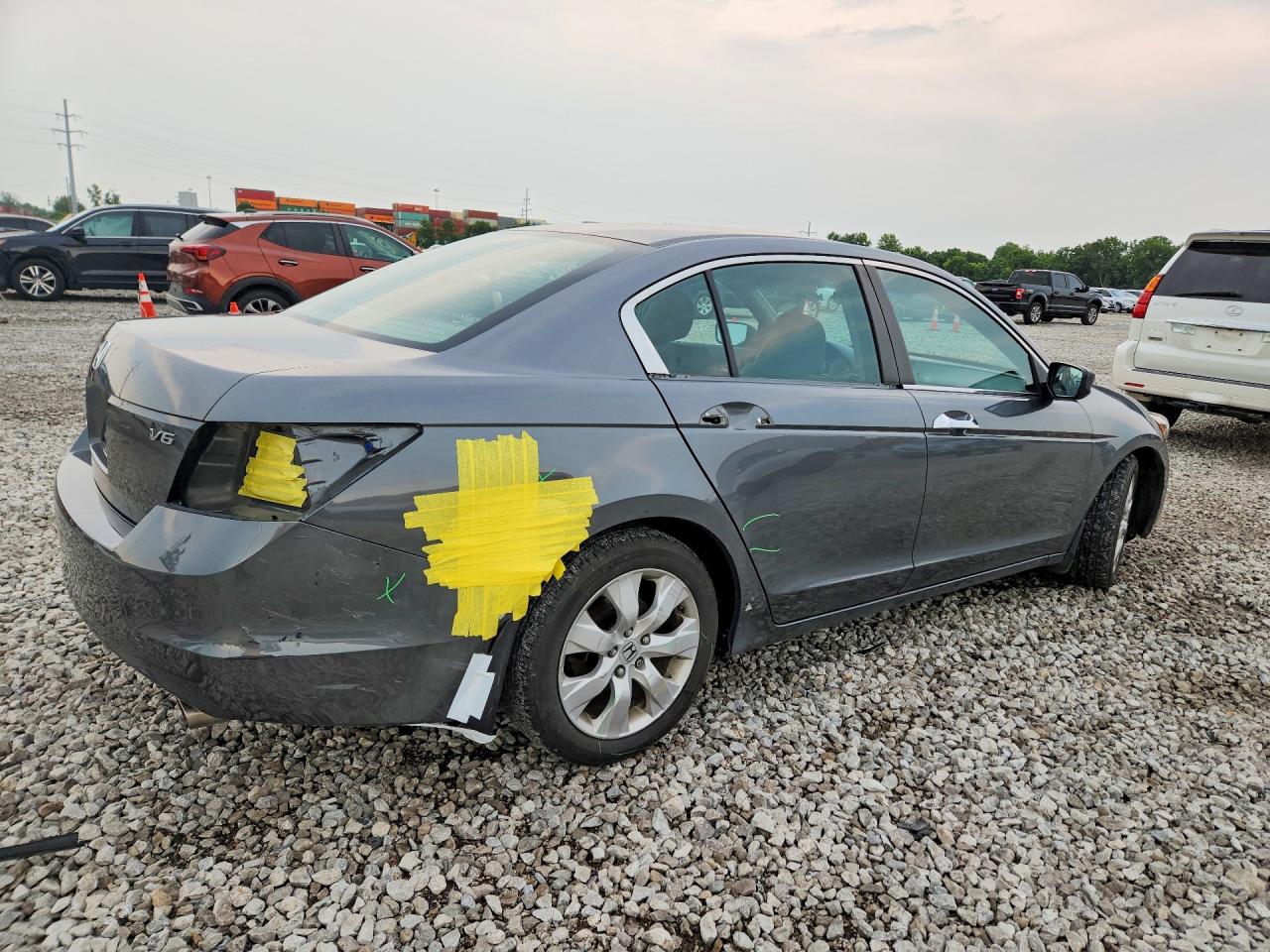 2010 Honda Accord Ex Gray vin: 5KBCP3F75AB009070