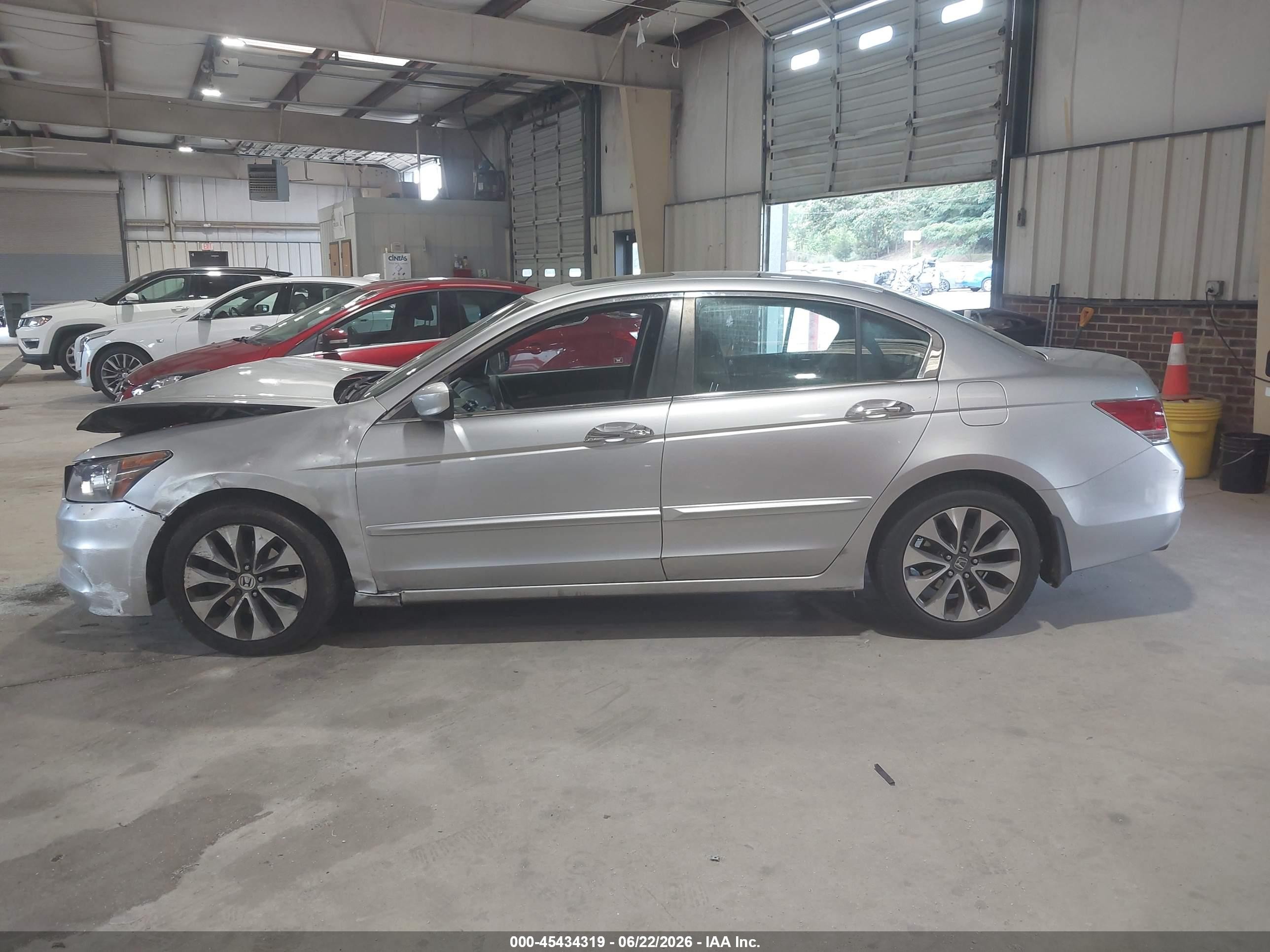 2011 Honda Accord 3.5 Ex Gray vin: 5KBCP3F75BB002749