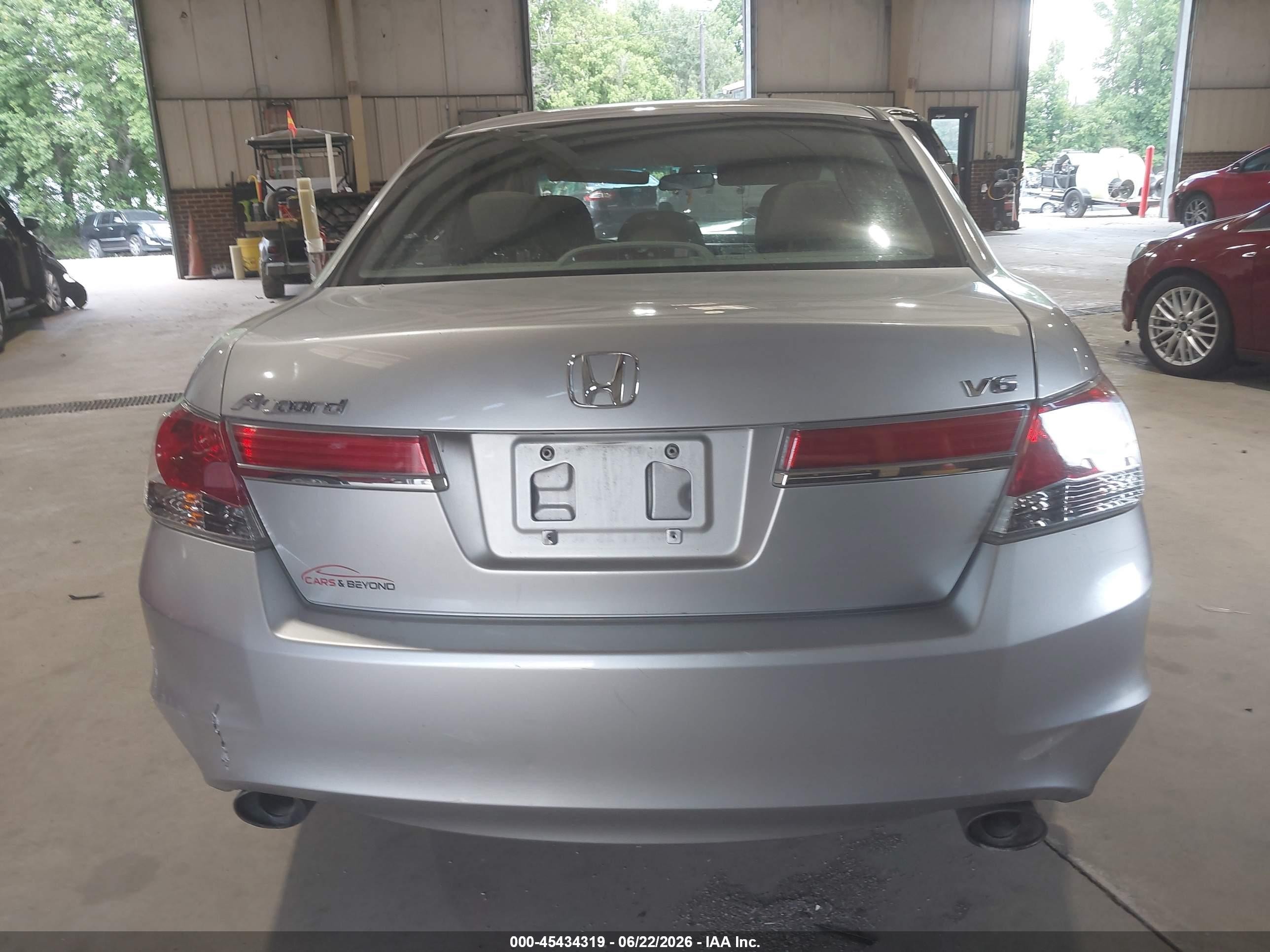 2011 Honda Accord 3.5 Ex Gray vin: 5KBCP3F75BB002749