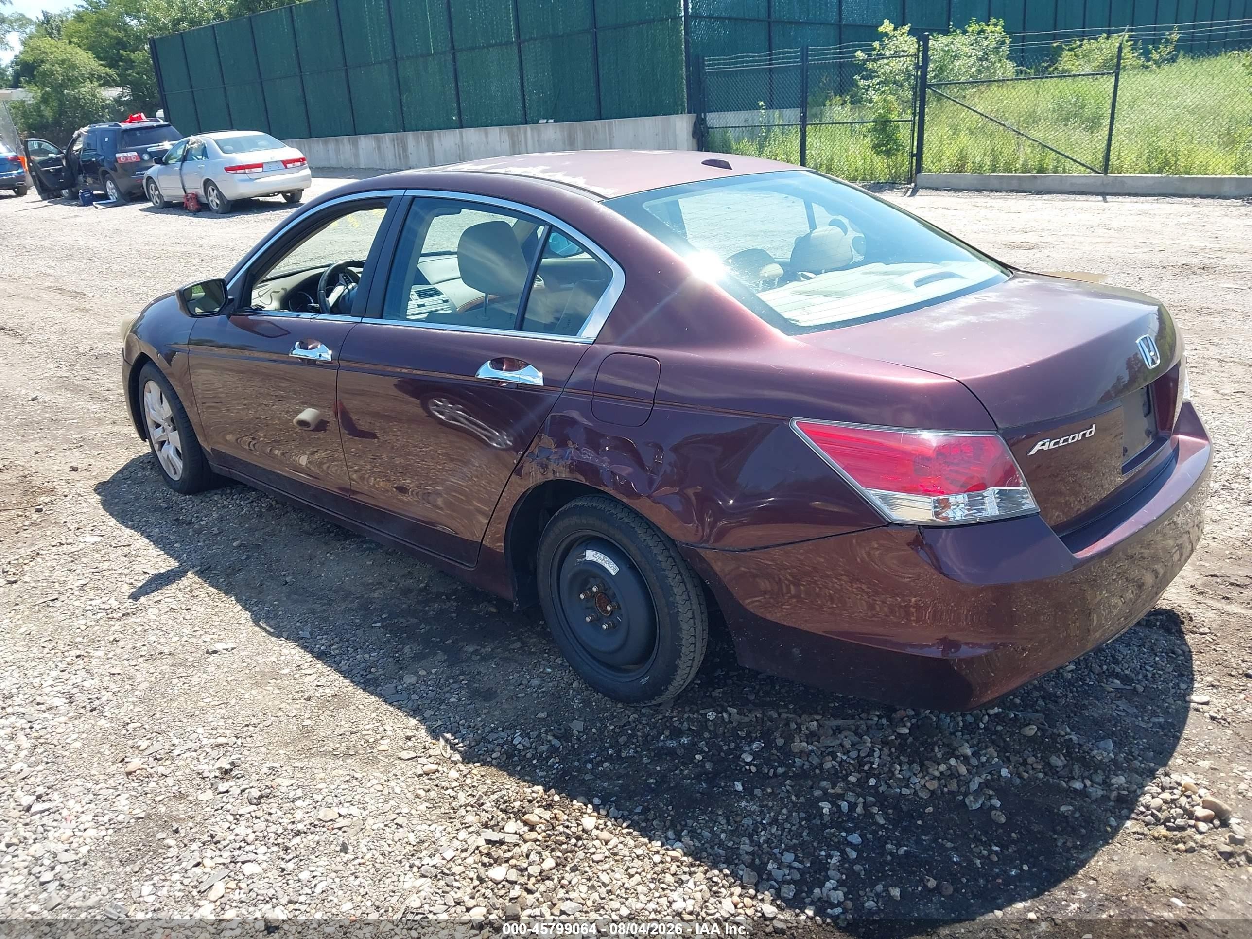 2010 Honda Accord 3.5 Ex-l Purple vin: 5KBCP3F80AB013570