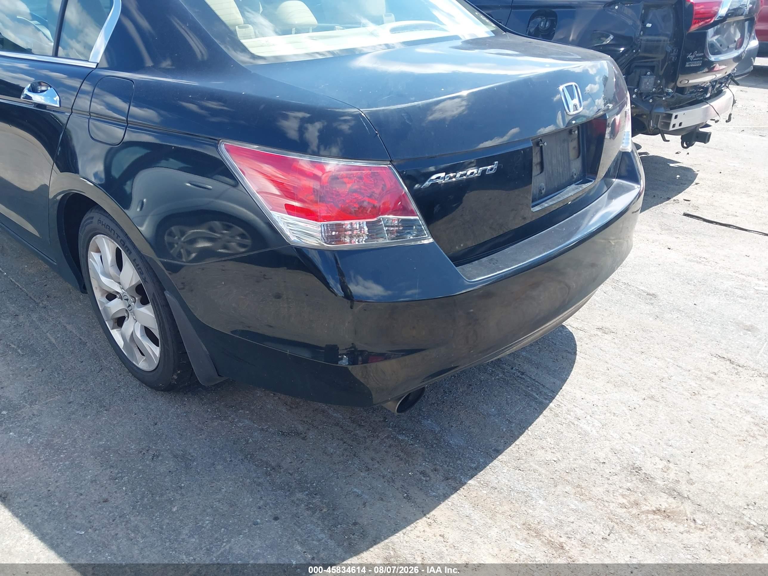 2010 Honda Accord 3.5 Ex-l Black vin: 5KBCP3F81AB006014