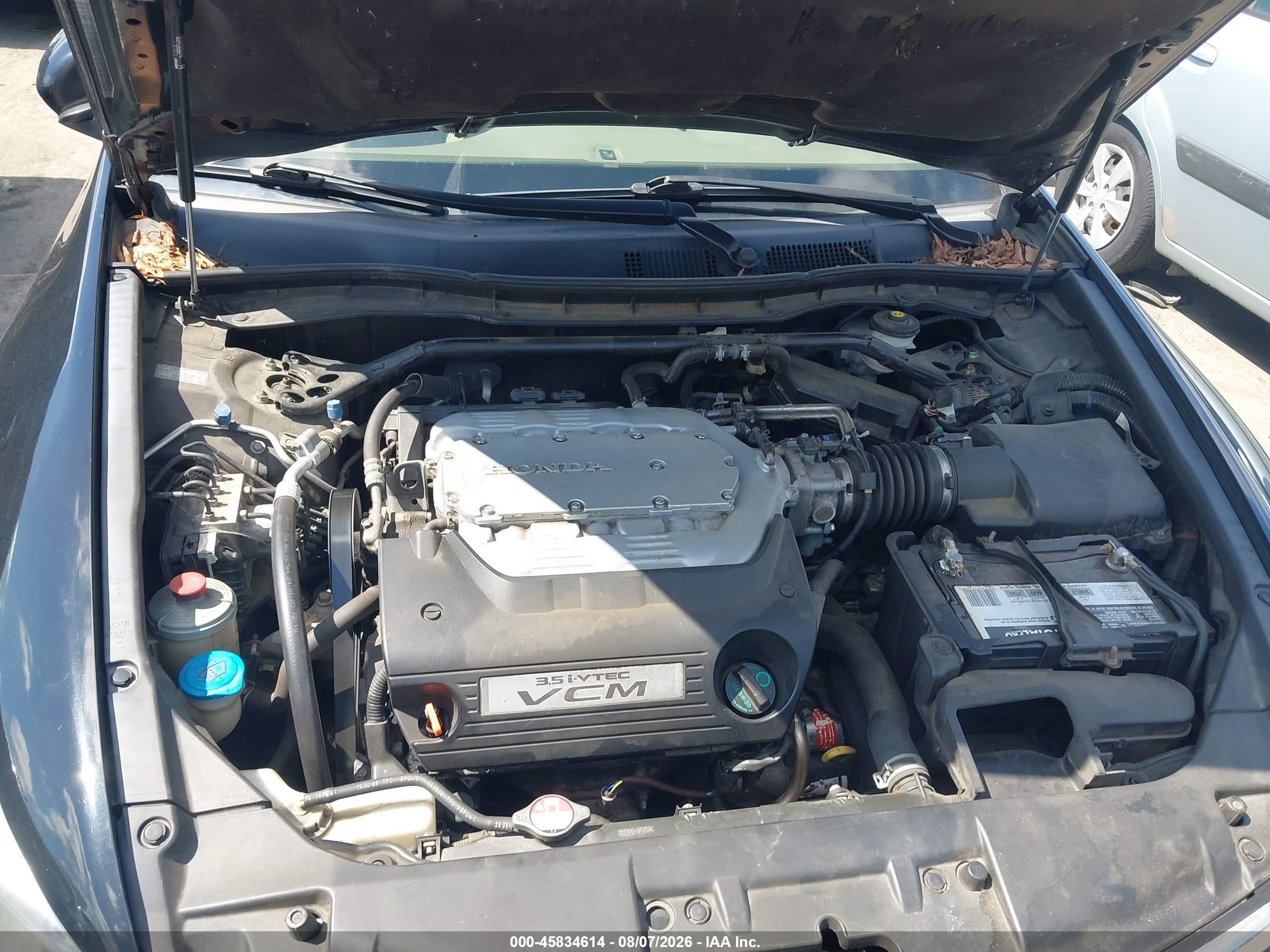 2010 Honda Accord 3.5 Ex-l Black vin: 5KBCP3F81AB006014
