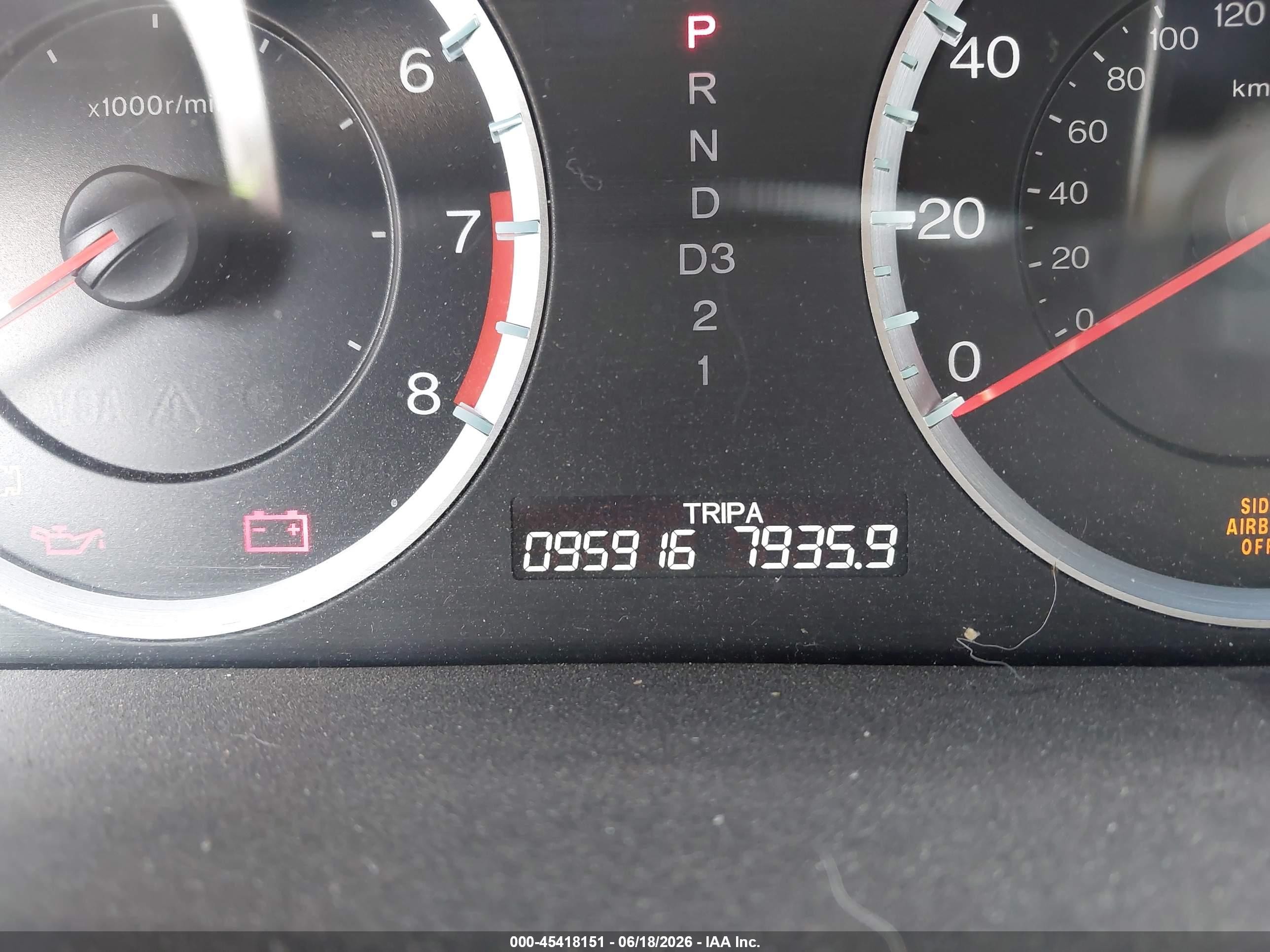 2010 Honda Accord 3.5 Ex-l Maroon vin: 5KBCP3F81AB006921