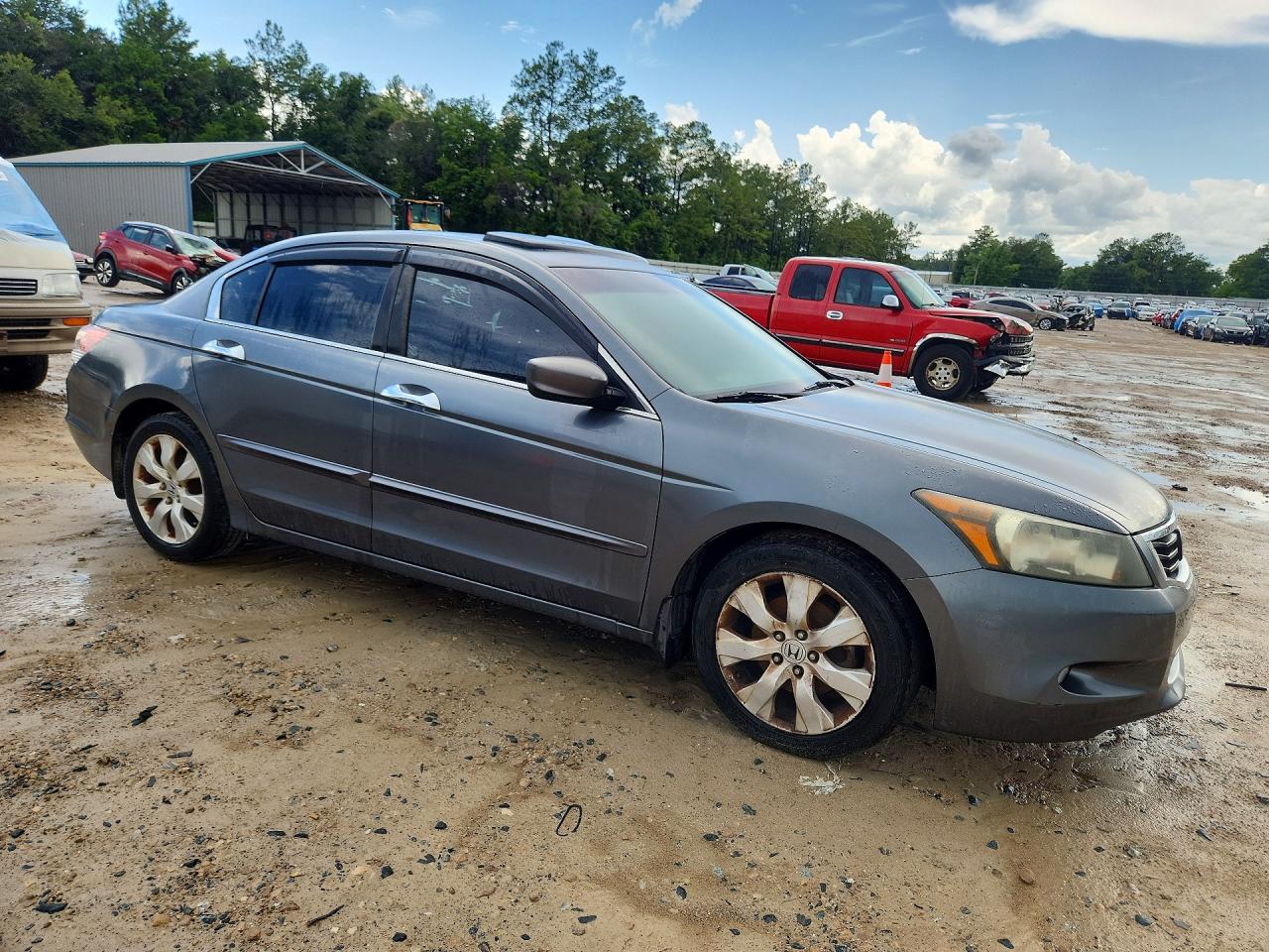 2010 Honda Accord Exl Серый vin: 5KBCP3F81AB008202